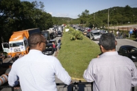 Protesto na Solvay marca Dia de MobilizaÃ§Ã£o da CUT