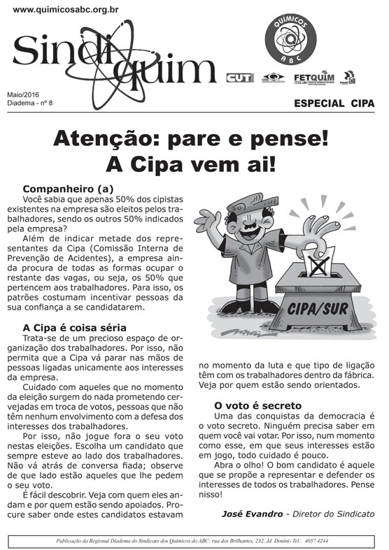 A Cipa vem aí!