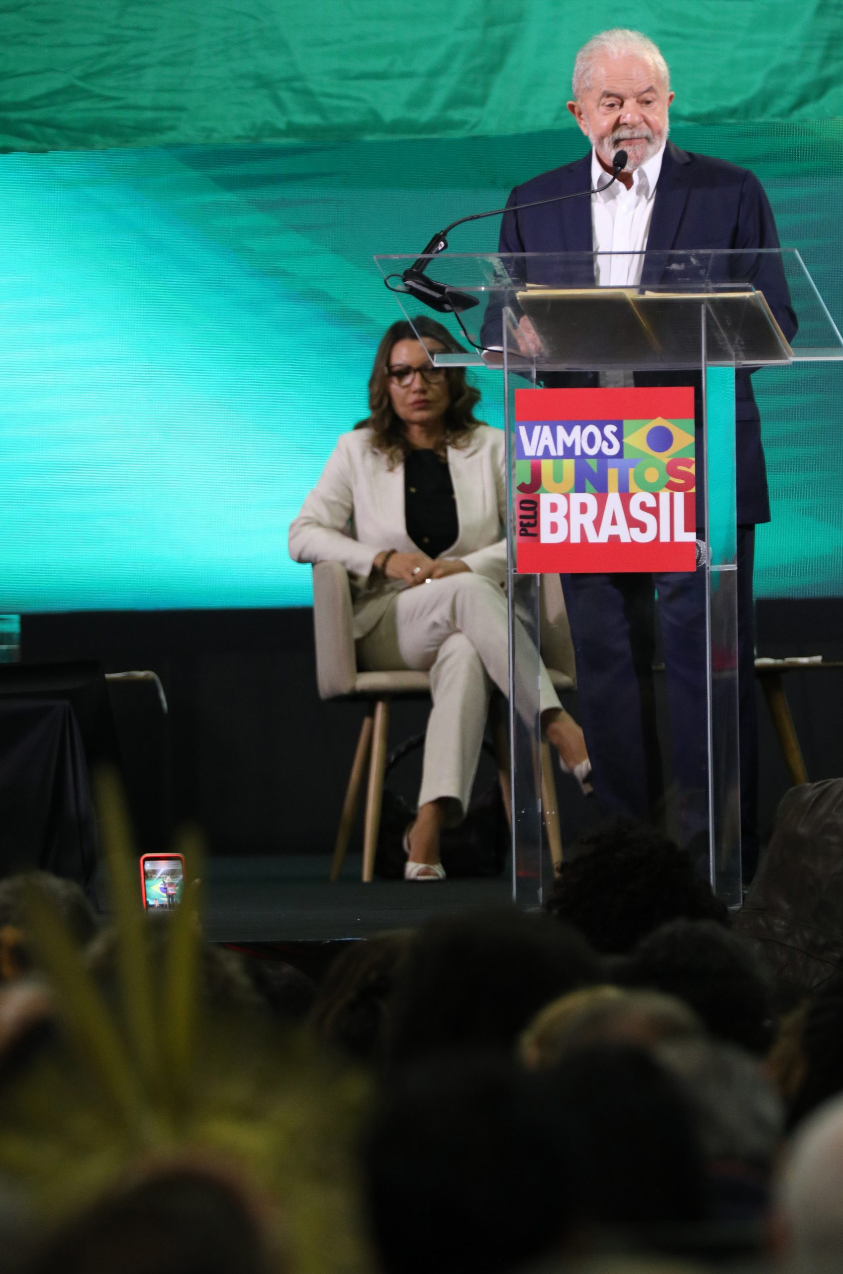 Lançamento do Movimento Vamos Juntos Pelo Brasil no Expo Center Norte. Rua josé Bernardo Pinto, 333 - Vila Guilherme, São Paulo|SP. Fotos Dino Snatos. Brasil_07_05_2022.