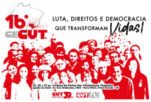 16º Congresso da CUT-SP reunirá 750 participantes na Praia Grande