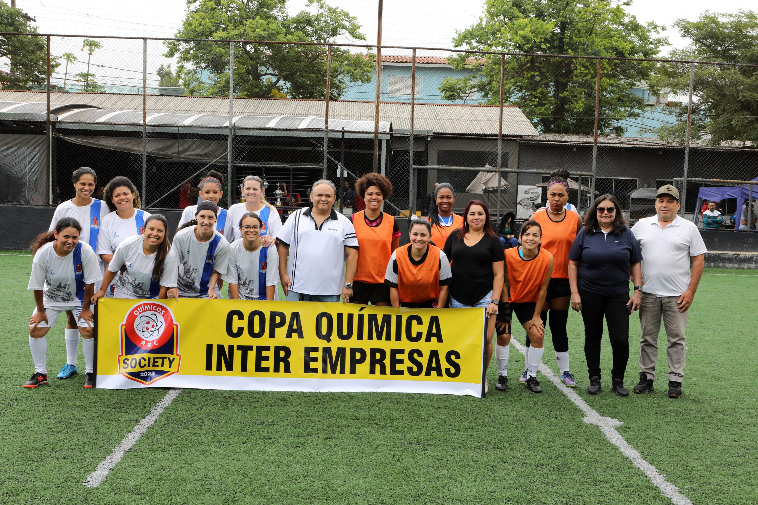 2º Copa Inter Empresas de Society da Categoria Química do ABC realizada na quadra do Valdibia. Rua Sebastião Souto, 15 Bairro Valdibia, São Barnardo do Campo/SP. Fotos: Dino Santos. Brasil_09_12_2023.