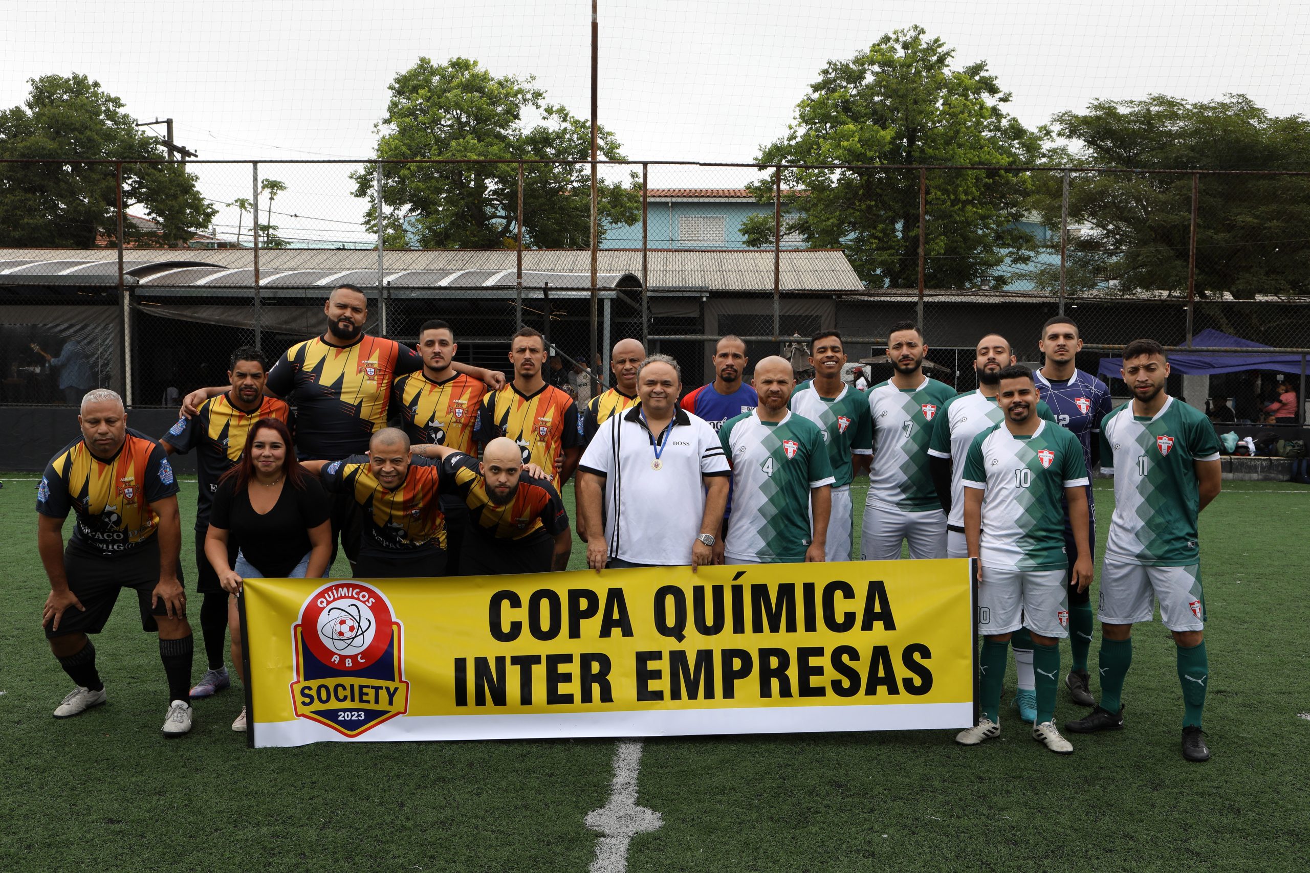 2º Copa Inter Empresas de Society da Categoria Química do ABC realizada na quadra do Valdibia. Rua Sebastião Souto, 15 Bairro Valdibia, São Barnardo do Campo/SP. Fotos: Dino Santos. Brasil_09_12_2023.