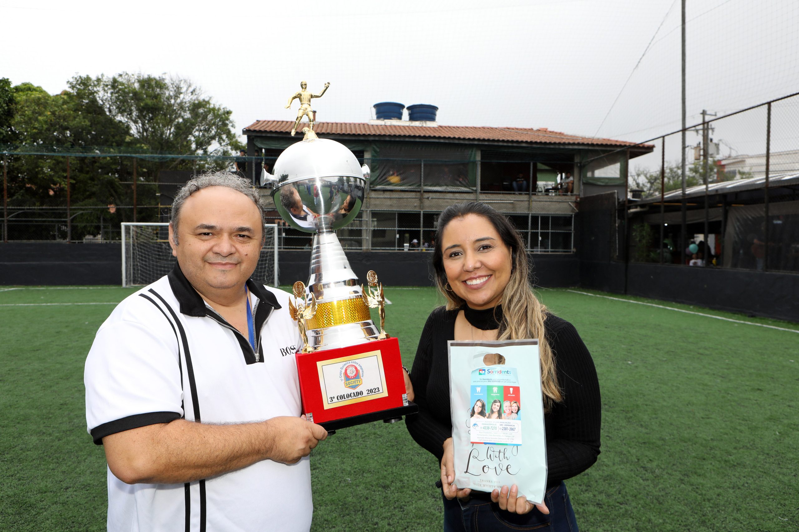 2º Copa Inter Empresas de Society da Categoria Química do ABC realizada na quadra do Valdibia. Rua Sebastião Souto, 15 Bairro Valdibia, São Barnardo do Campo/SP. Fotos: Dino Santos. Brasil_09_12_2023.