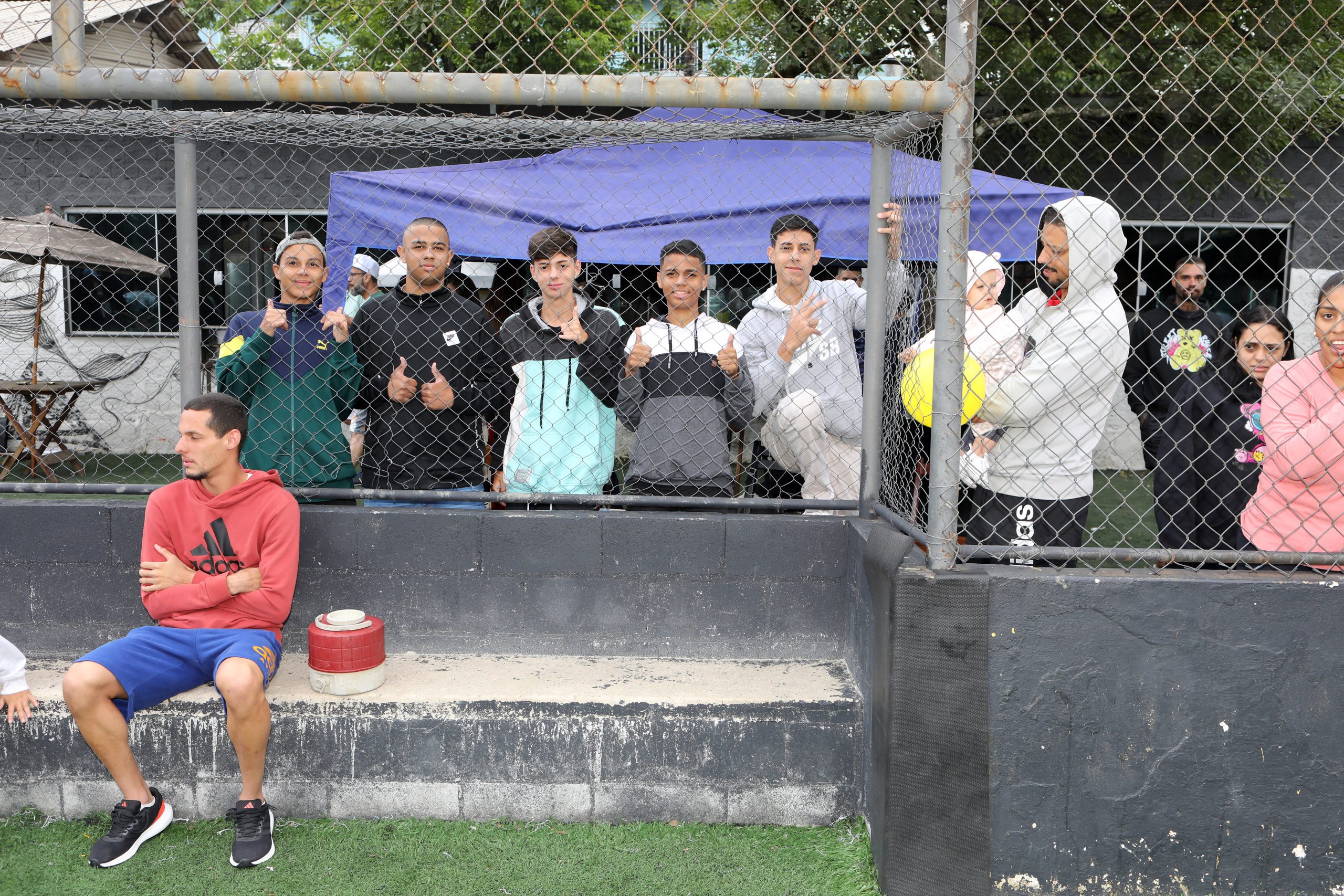 2º Copa Inter Empresas de Society da Categoria Química do ABC realizada na quadra do Valdibia. Rua Sebastião Souto, 15 Bairro Valdibia, São Barnardo do Campo/SP. Fotos: Dino Santos. Brasil_09_12_2023.