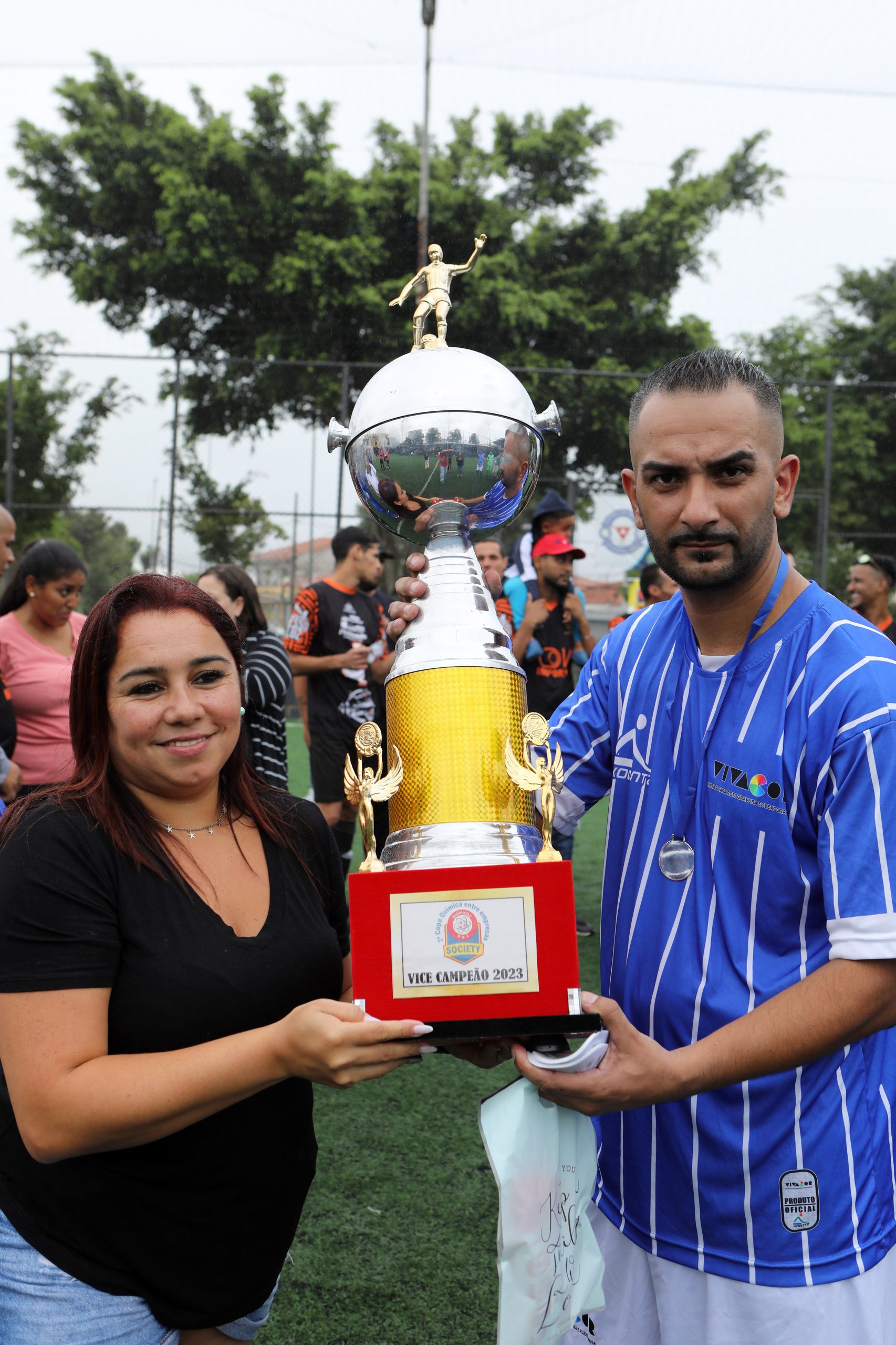 2º Copa Inter Empresas de Society da Categoria Química do ABC realizada na quadra do Valdibia. Rua Sebastião Souto, 15 Bairro Valdibia, São Barnardo do Campo/SP. Fotos: Dino Santos. Brasil_09_12_2023.