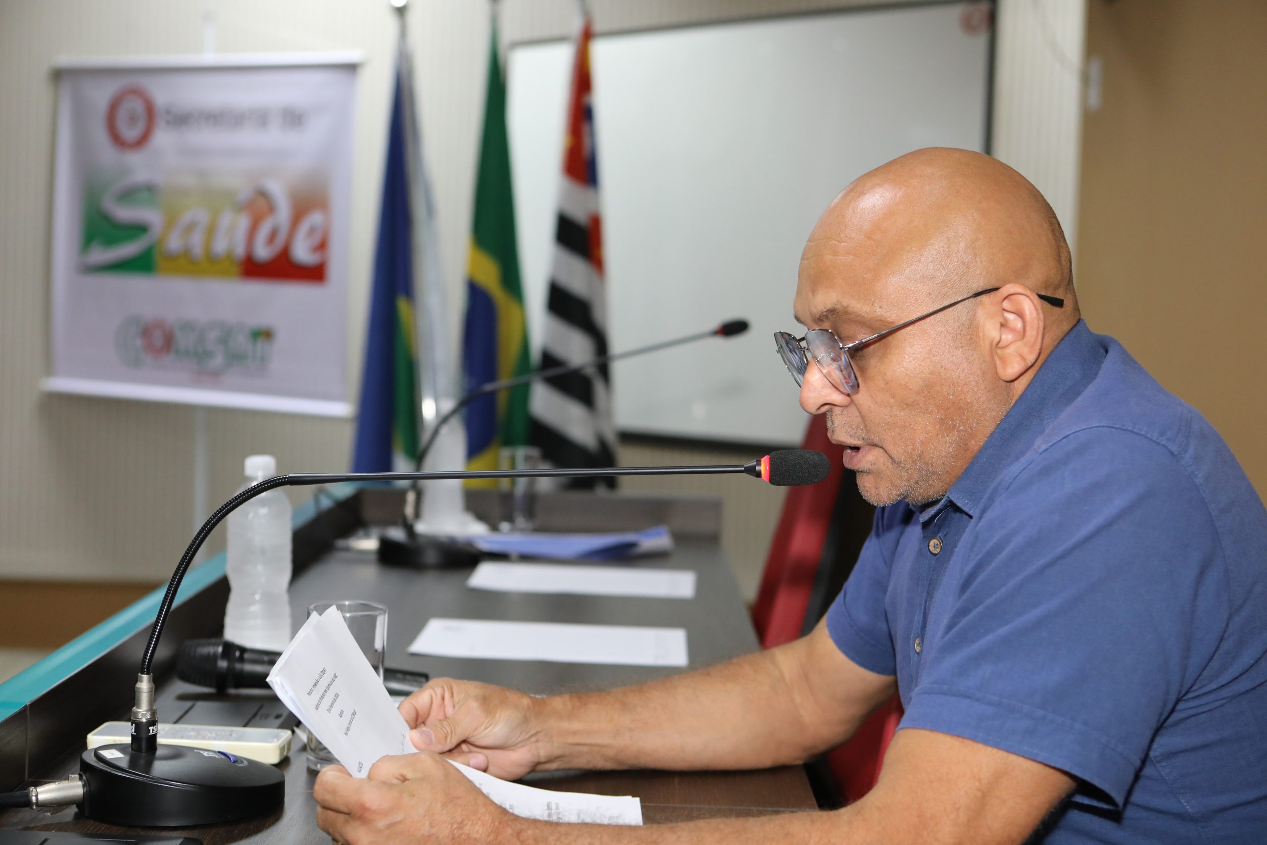 Mesa de debate sobre a LER/DORT realizado no Sindicato dos Químicos do ABC. Rua Senador Fláquer, 813 - Centro, Santo André - SP. Fotos Dino Santos.