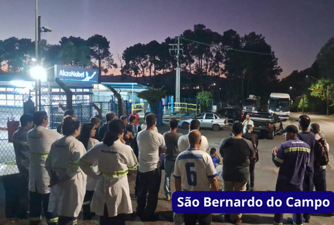 Em assembleias realizadas pelo Sindicato dos Químicos do ABC, os trabalhadores e trabalhadoras das unidades de Santo André, Mauá e São Bernardo do Campo da empresa AkzoNobel aprovaram a proposta negociada entre empresa e Sindicato do Programa de Participação e Resultados (PPR).