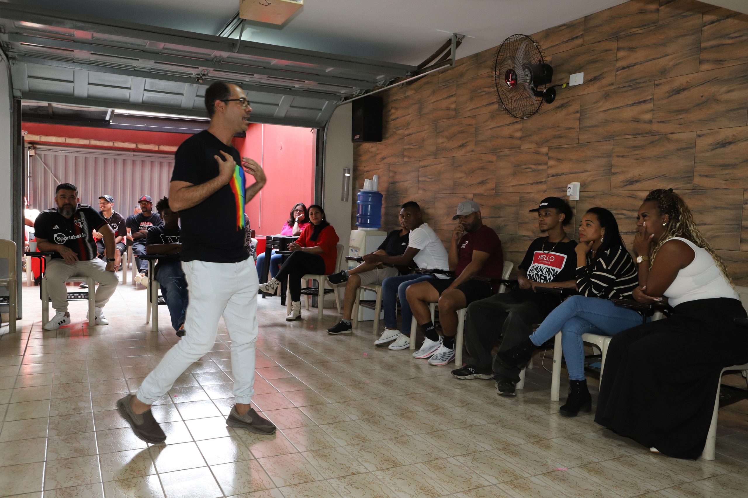 II Encontro da Juventude Química do ABC com tema  gênero e diversidade realizado na subsede de Diadema. R. dos Brilhantes, 232 - Centro, Diadema. Fotos DIno Santos_21_06_2024