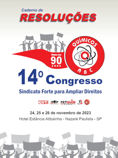 Resoluções 14º Congresso dos Químicos do ABC