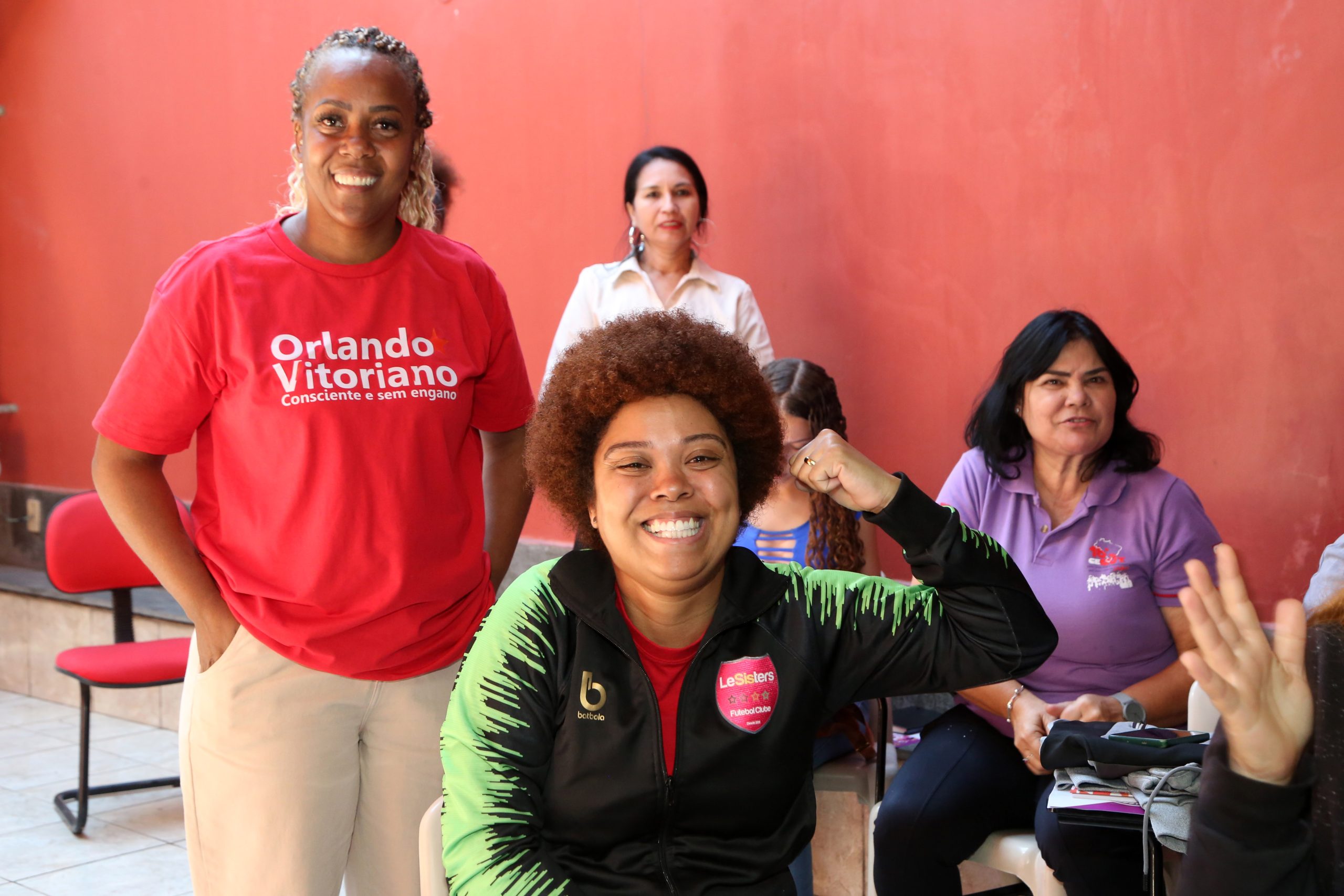 Roda de Conversa com as Mulheres Químicas do ABC realizada na regional do Sindicato de Diadema. Rua dos Brilhantes 232, Jardim Donini.  Fotos Valdir Lopes. Brasil_03_08_2024.