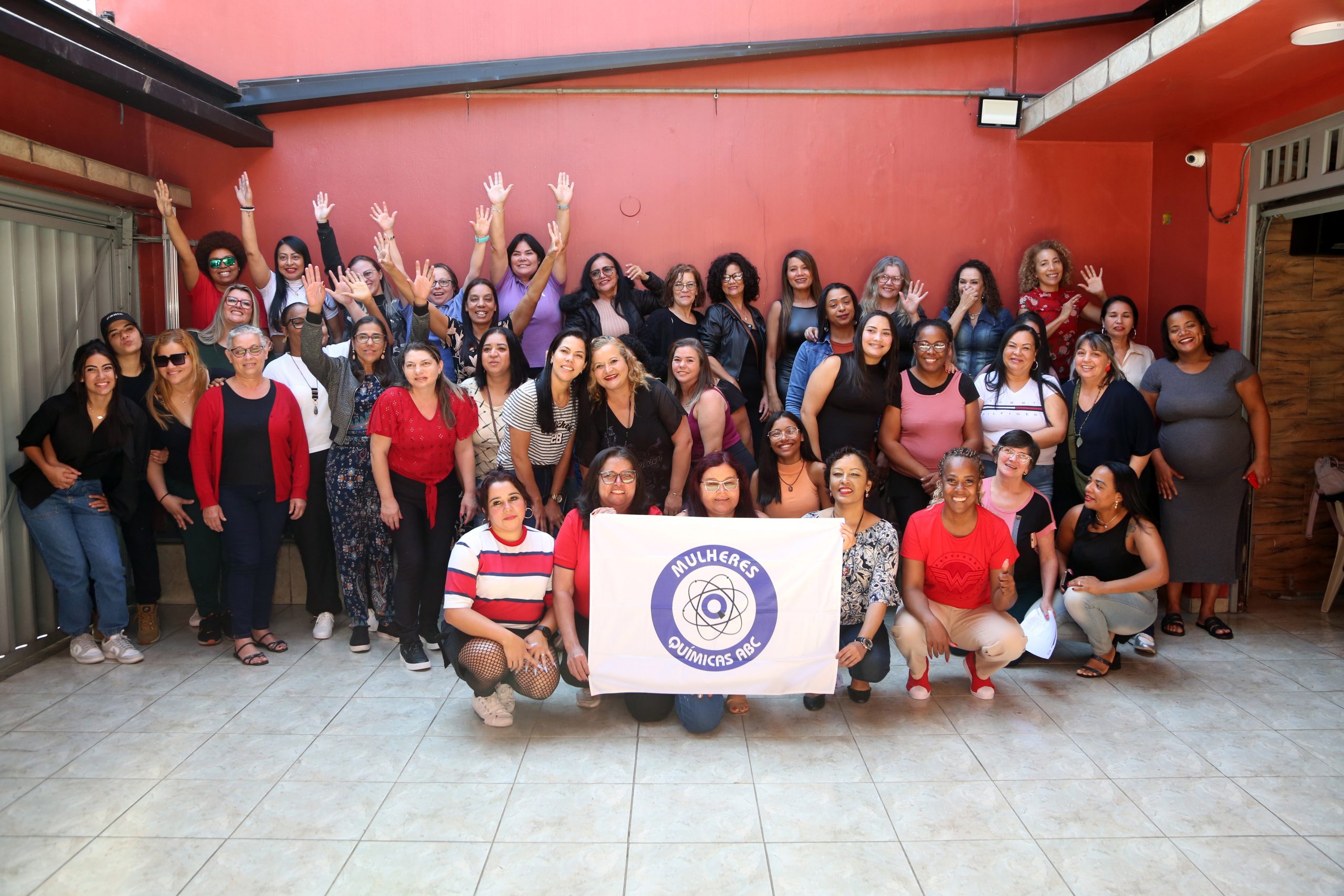 Roda de Conversa com as Mulheres Químicas do ABC realizada na regional do Sindicato de Diadema. Rua dos Brilhantes 232, Jardim Donini.  Fotos Valdir Lopes. Brasil_03_08_2024.