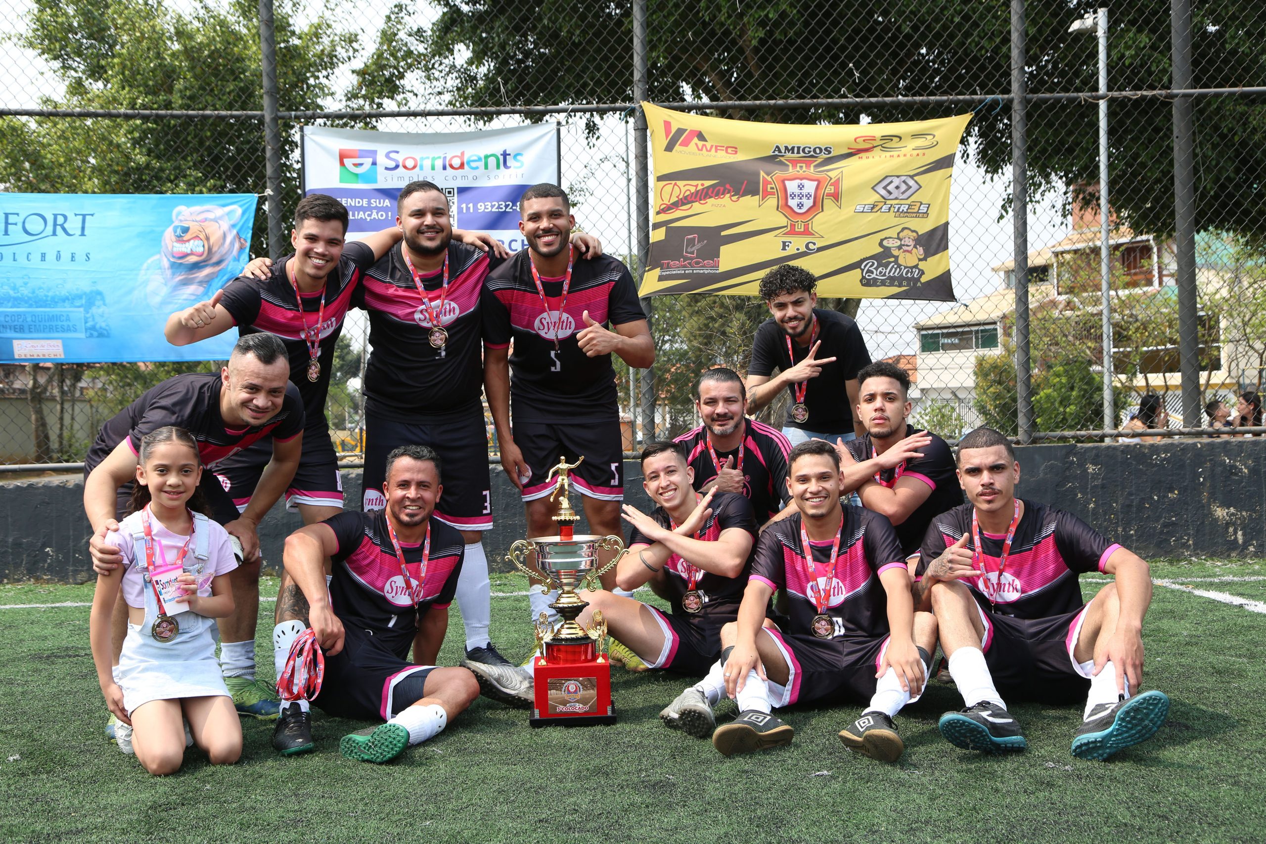 Final da 3º Copa de Inter Empresas de Futsal Químicos do ABC realizada no Espaço dos Amigos Daldibia. Rua Sebastião Souto, 15 Valdibia, São Bernardo do Campo - SP. Fotos Valdir Lopes_07_09_2024.