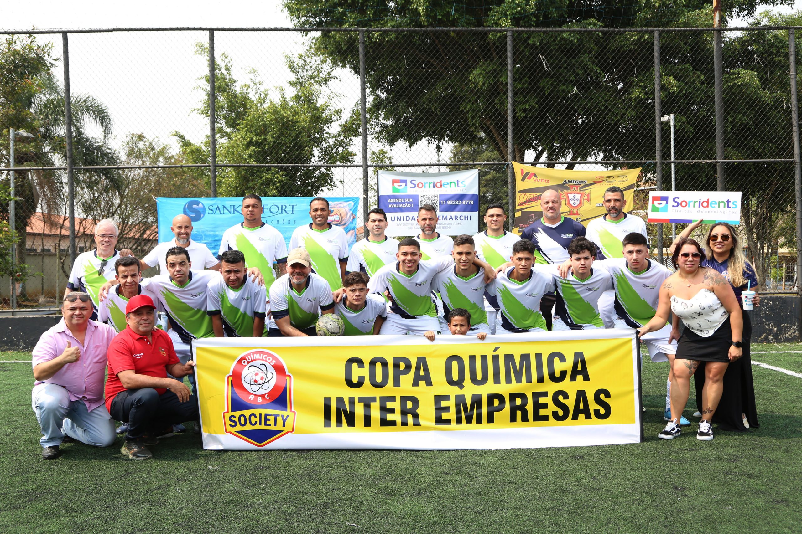 Final da 3º Copa de Inter Empresas de Futsal Químicos do ABC realizada no Espaço dos Amigos Daldibia. Rua Sebastião Souto, 15 Valdibia, São Bernardo do Campo - SP. Fotos Valdir Lopes_07_09_2024.