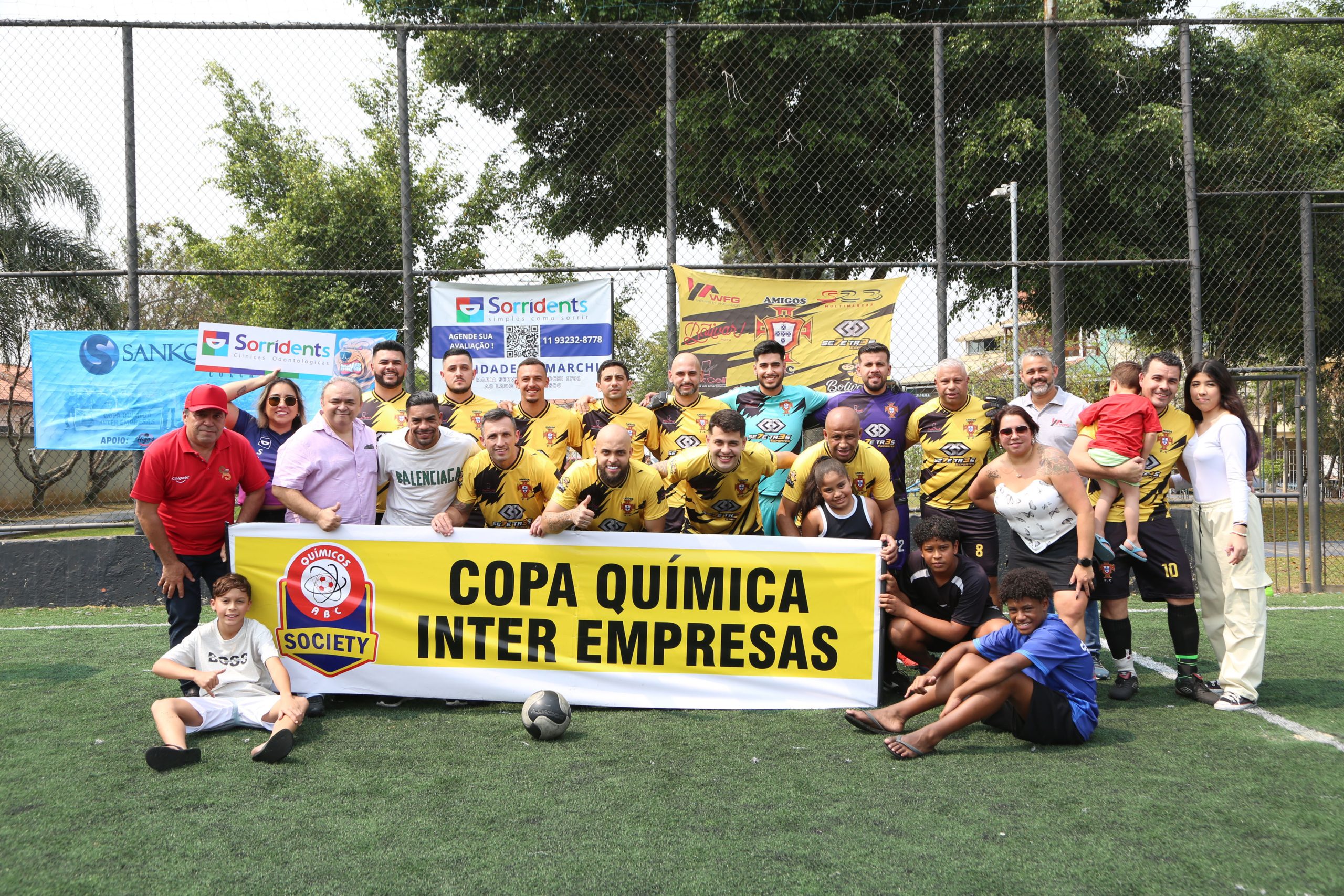 Final da 3º Copa de Inter Empresas de Futsal Químicos do ABC realizada no Espaço dos Amigos Daldibia. Rua Sebastião Souto, 15 Valdibia, São Bernardo do Campo - SP. Fotos Valdir Lopes_07_09_2024.