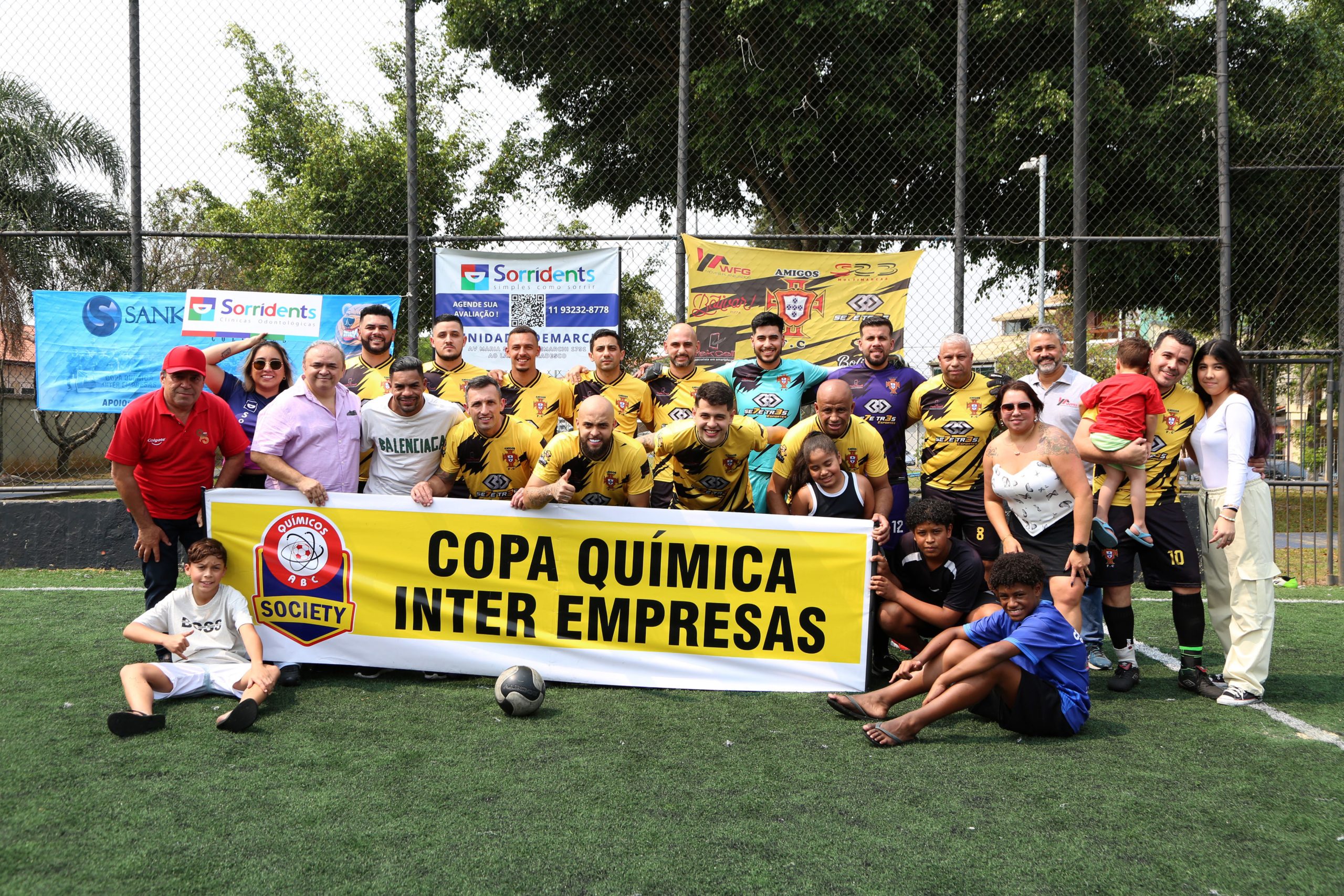 Final da 3º Copa de Inter Empresas de Futsal Químicos do ABC realizada no Espaço dos Amigos Daldibia. Rua Sebastião Souto, 15 Valdibia, São Bernardo do Campo - SP. Fotos Valdir Lopes_07_09_2024.