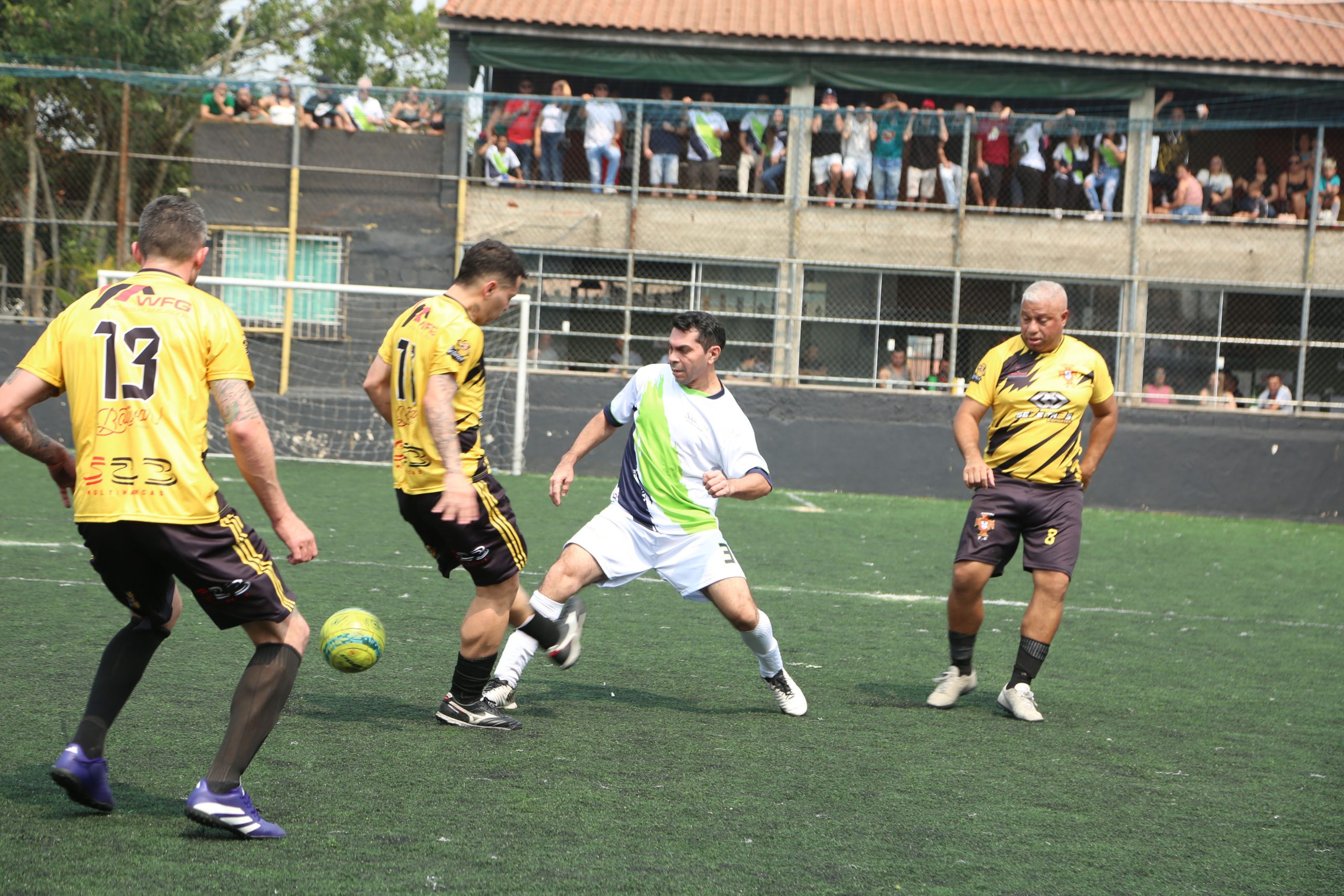 Final da 3º Copa de Inter Empresas de Futsal Químicos do ABC realizada no Espaço dos Amigos Daldibia. Rua Sebastião Souto, 15 Valdibia, São Bernardo do Campo - SP. Fotos Valdir Lopes_07_09_2024.