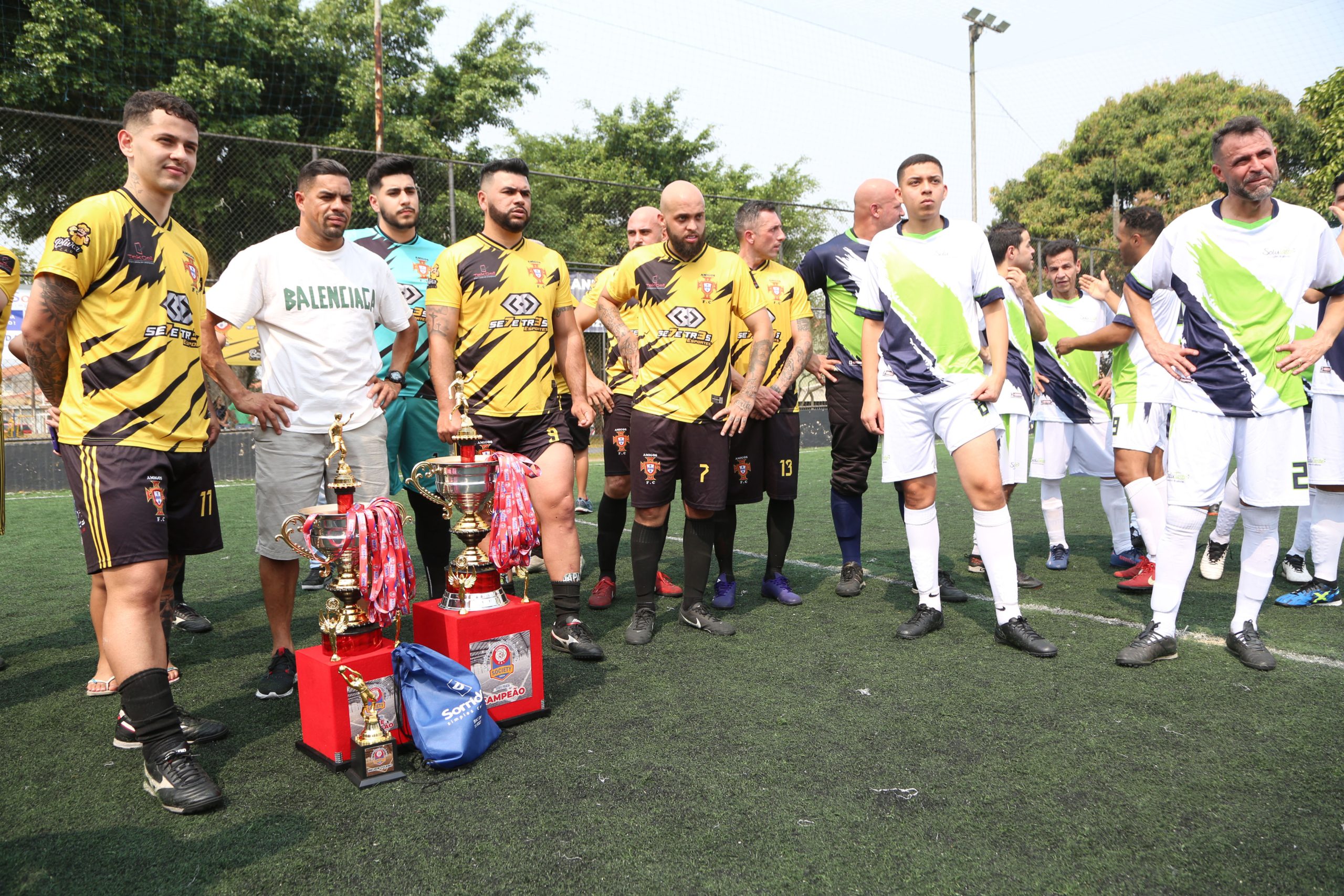 Final da 3º Copa de Inter Empresas de Futsal Químicos do ABC realizada no Espaço dos Amigos Daldibia. Rua Sebastião Souto, 15 Valdibia, São Bernardo do Campo - SP. Fotos Valdir Lopes_07_09_2024.