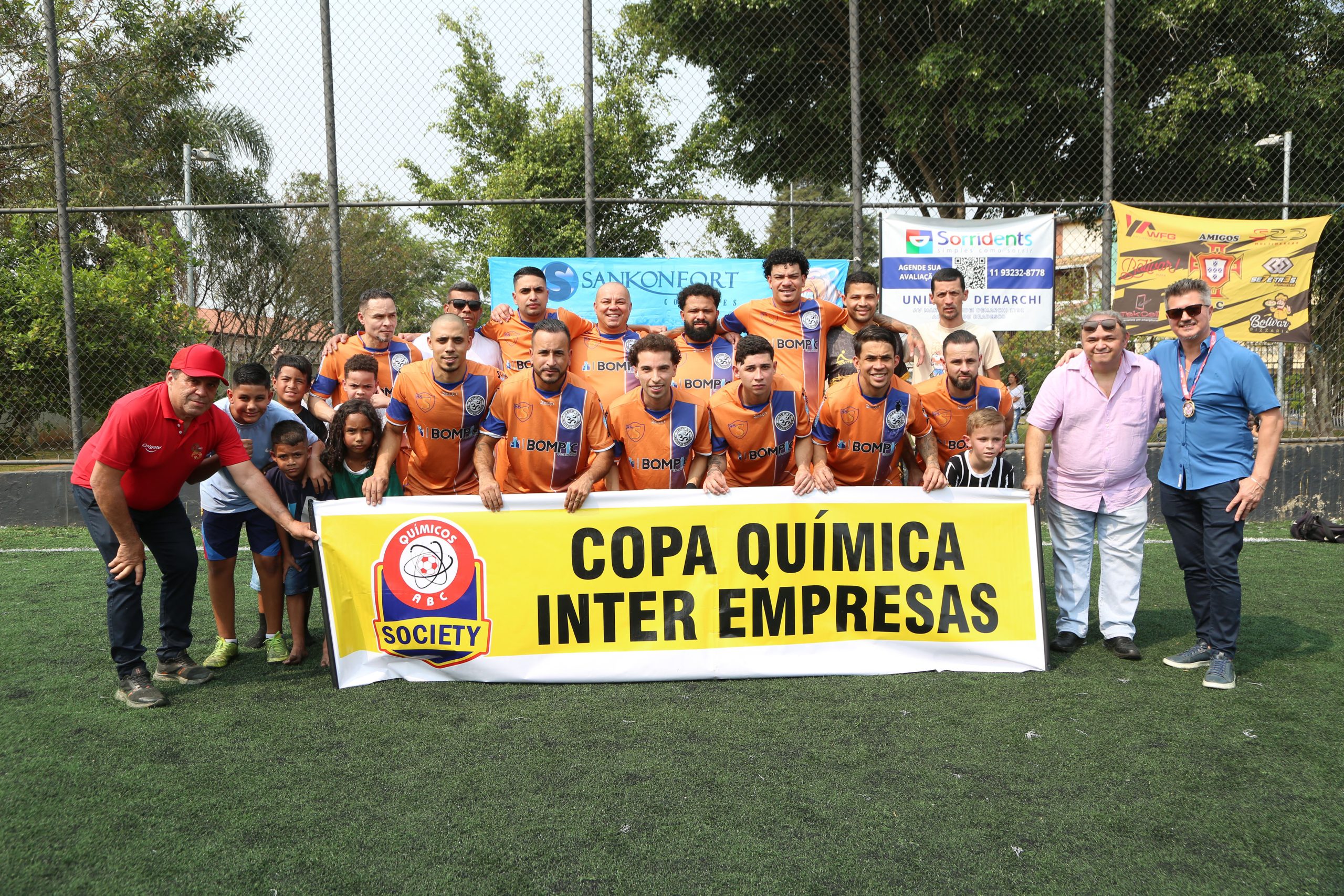 Final da 3º Copa de Inter Empresas de Futsal Químicos do ABC realizada no Espaço dos Amigos Daldibia. Rua Sebastião Souto, 15 Valdibia, São Bernardo do Campo - SP. Fotos Valdir Lopes_07_09_2024.