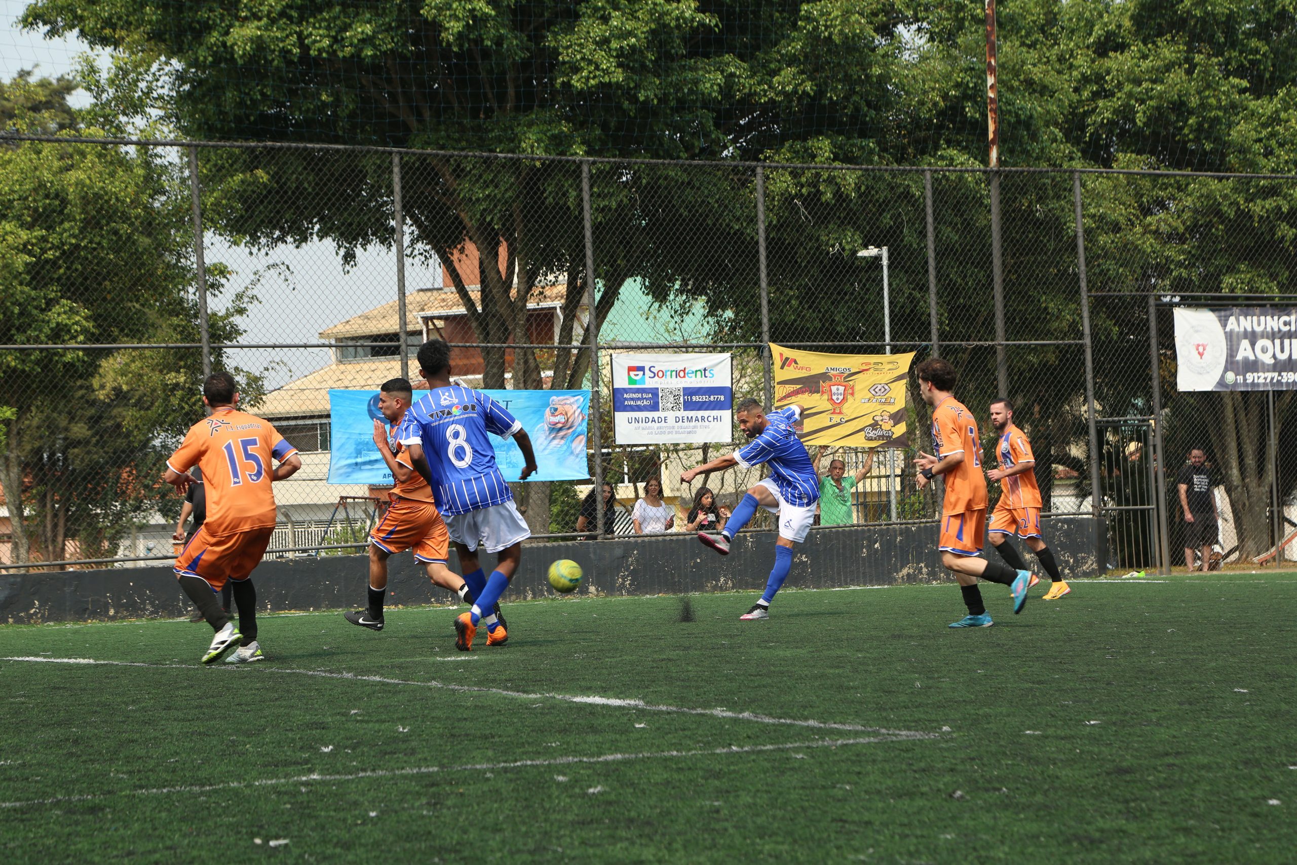 Final da 3º Copa de Inter Empresas de Futsal Químicos do ABC realizada no Espaço dos Amigos Daldibia. Rua Sebastião Souto, 15 Valdibia, São Bernardo do Campo - SP. Fotos Valdir Lopes_07_09_2024.