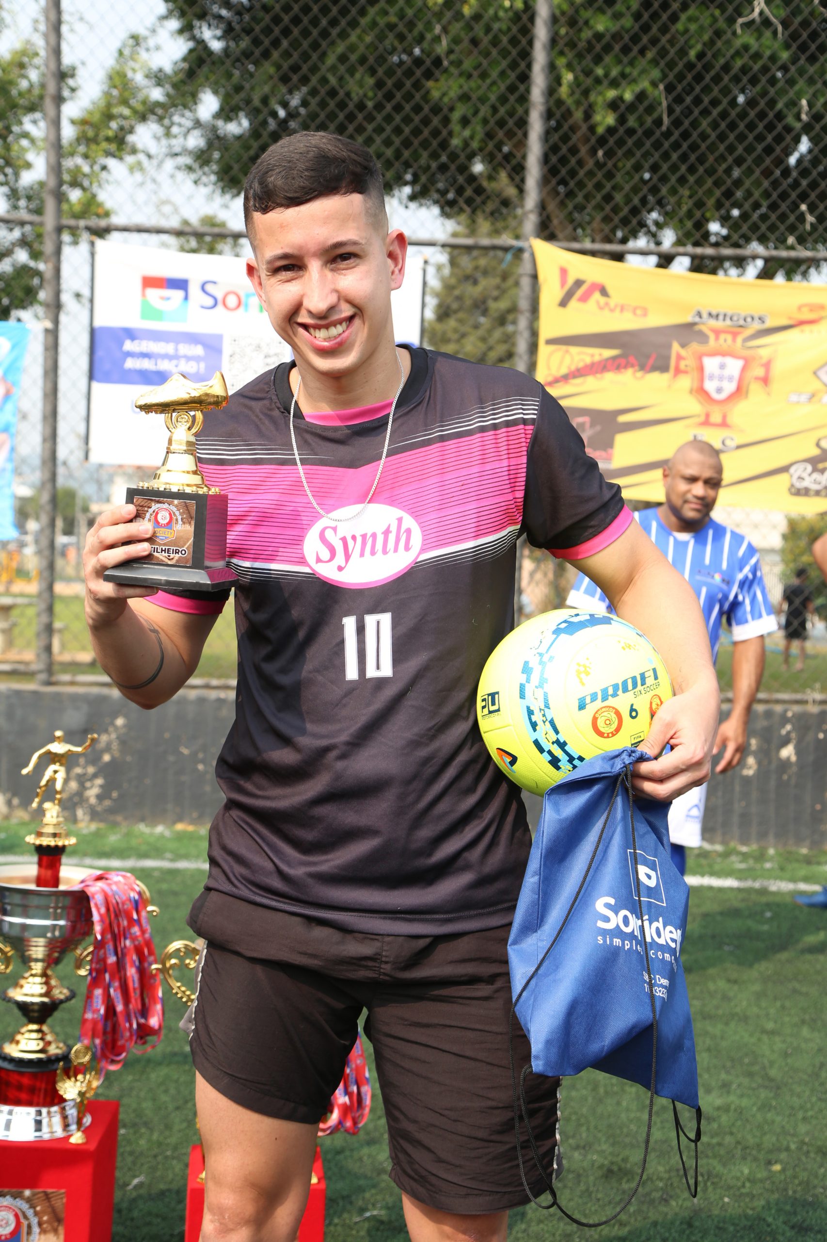 Final da 3º Copa de Inter Empresas de Futsal Químicos do ABC realizada no Espaço dos Amigos Daldibia. Rua Sebastião Souto, 15 Valdibia, São Bernardo do Campo - SP. Fotos Valdir Lopes_07_09_2024.