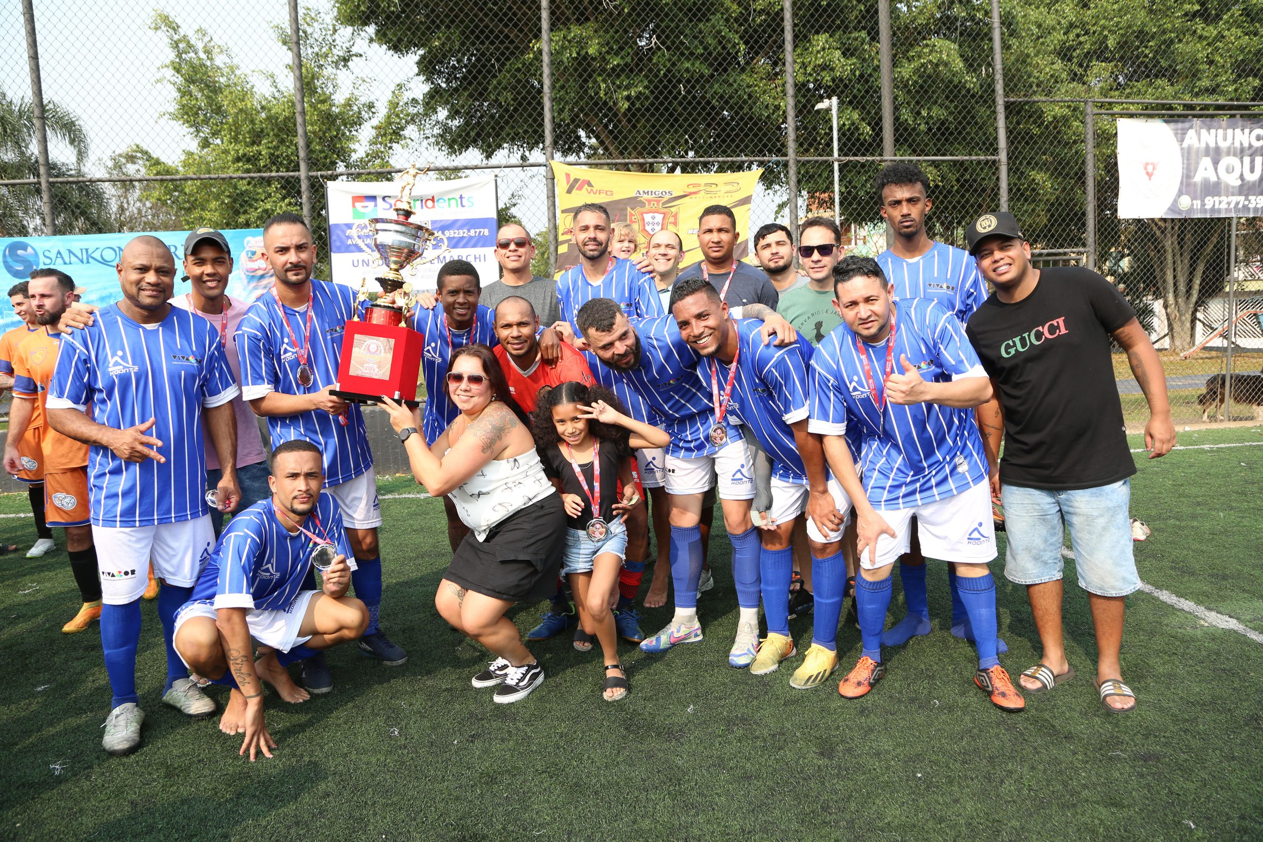 Final da 3º Copa de Inter Empresas de Futsal Químicos do ABC realizada no Espaço dos Amigos Daldibia. Rua Sebastião Souto, 15 Valdibia, São Bernardo do Campo - SP. Fotos Valdir Lopes_07_09_2024.