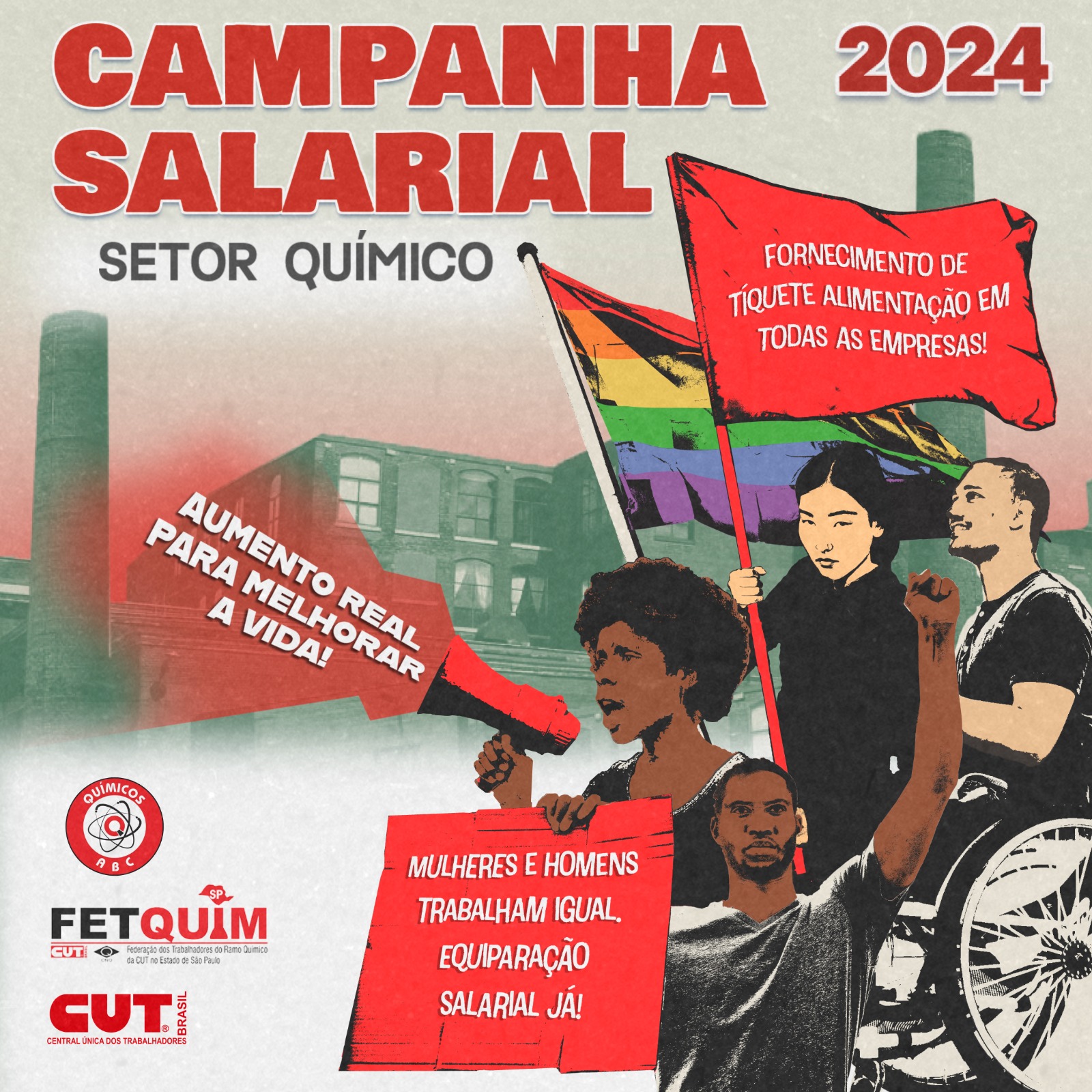 Campanha Salarial dos Químicos 2024: trabalhadores aguardam resposta da patronal