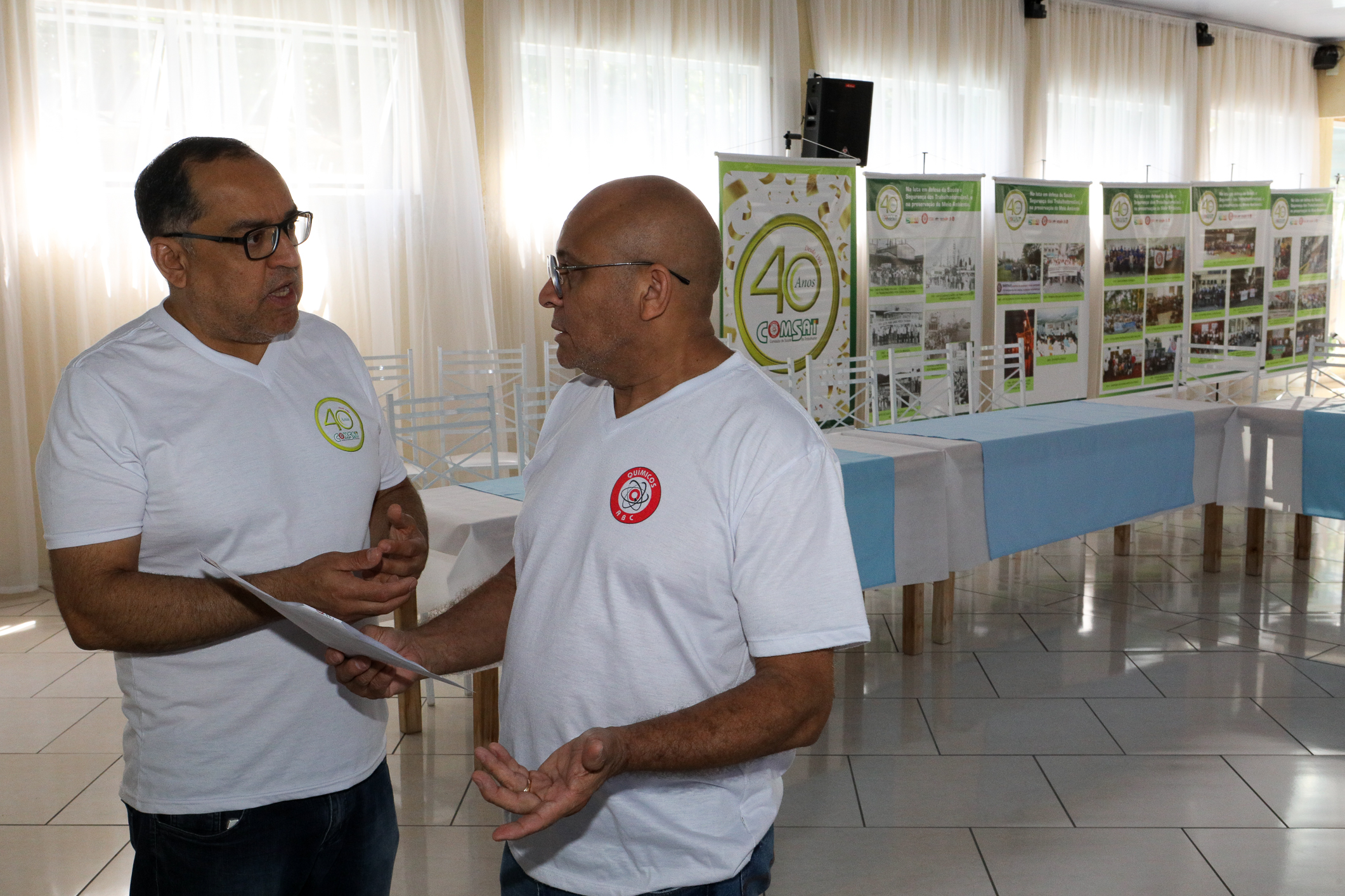 Seminário de Planejamento da COMSAT e palestra sobre a conscientização  a respeito de doenças masculinas com o Dr. Ivan Costa realizado na Chácara do Tatu.  Estrada Pouso Alegre, 169 Rio Grande da Serra. Fotos Dino Santos. BRASIL_12_11_2024.