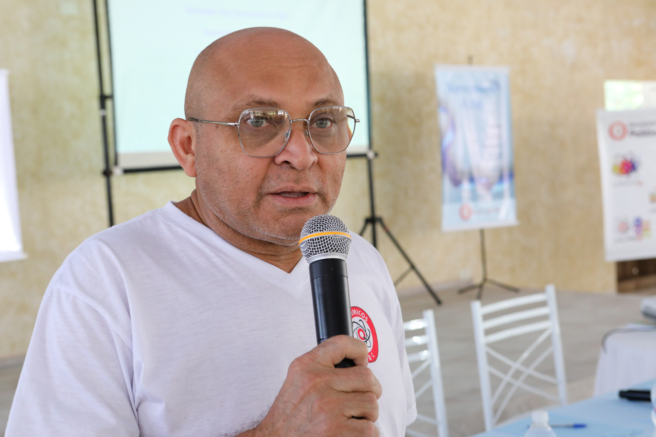 Seminário de Planejamento da COMSAT e palestra sobre a conscientização  a respeito de doenças masculinas com o Dr. Ivan Costa realizado na Chácara do Tatu.  Estrada Pouso Alegre, 169 Rio Grande da Serra. Fotos Dino Santos. BRASIL_12_11_2024.