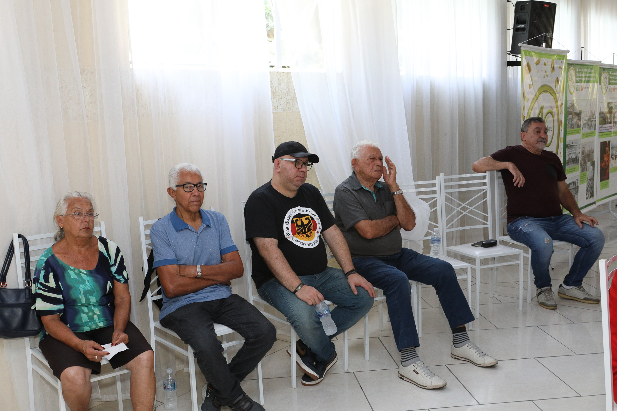 Seminário de Planejamento da COMSAT e palestra sobre a conscientização  a respeito de doenças masculinas com o Dr. Ivan Costa realizado na Chácara do Tatu.  Estrada Pouso Alegre, 169 Rio Grande da Serra. Fotos Dino Santos. BRASIL_12_11_2024.