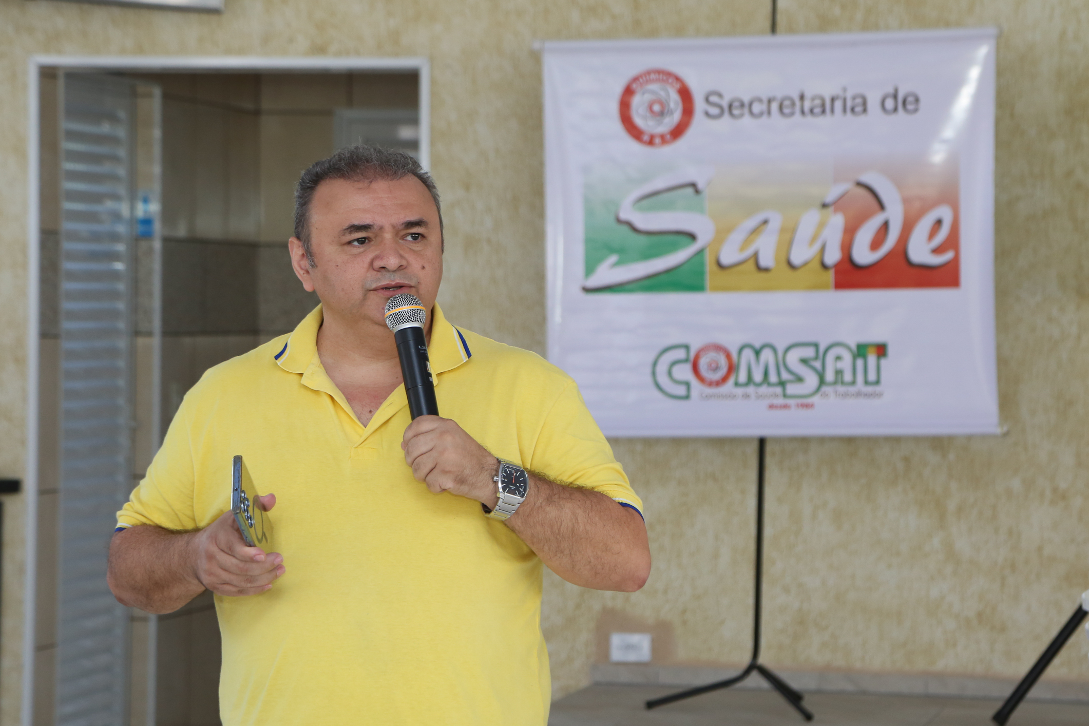 Seminário de Planejamento da COMSAT e palestra sobre a conscientização  a respeito de doenças masculinas com o Dr. Ivan Costa realizado na Chácara do Tatu.  Estrada Pouso Alegre, 169 Rio Grande da Serra. Fotos Dino Santos. BRASIL_12_11_2024.