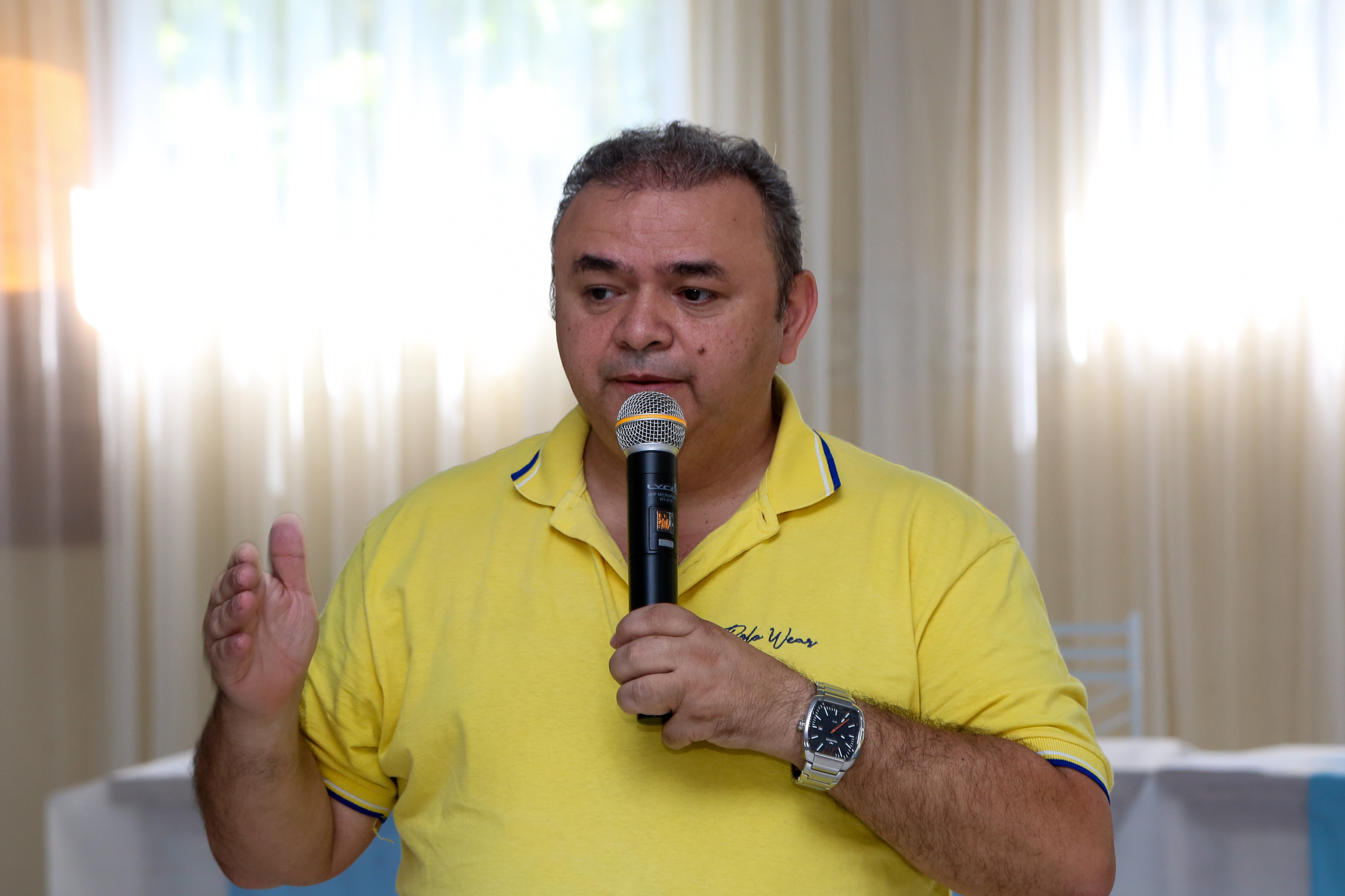 Seminário de Planejamento da COMSAT e palestra sobre a conscientização  a respeito de doenças masculinas com o Dr. Ivan Costa realizado na Chácara do Tatu.  Estrada Pouso Alegre, 169 Rio Grande da Serra. Fotos Dino Santos. BRASIL_12_11_2024.