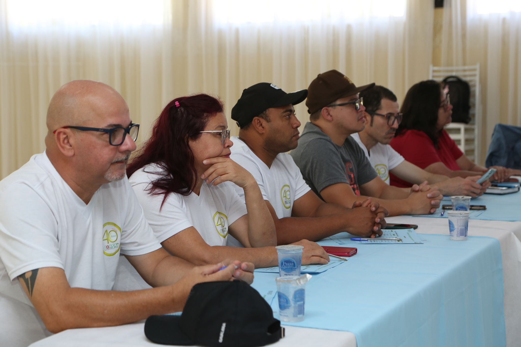 Seminário de Planejamento da COMSAT e palestra sobre a conscientização  a respeito de doenças masculinas com o Dr. Ivan Costa realizado na Chácara do Tatu.  Estrada Pouso Alegre, 169 Rio Grande da Serra. Fotos Dino Santos. BRASIL_12_11_2024.