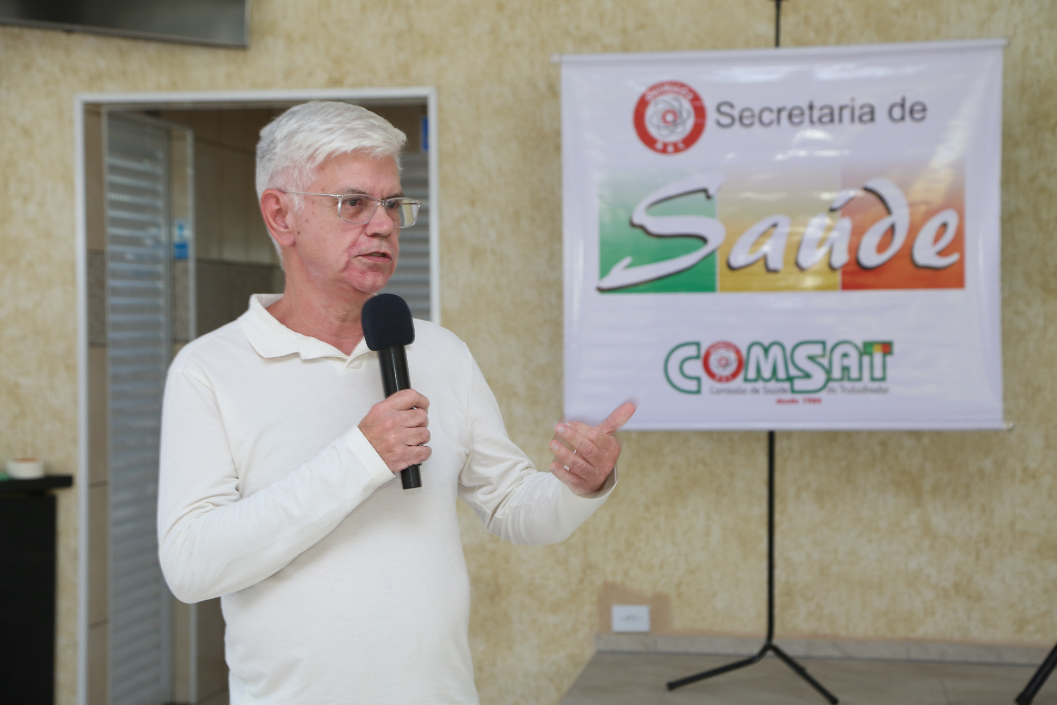 Seminário de Planejamento da COMSAT e palestra sobre a conscientização  a respeito de doenças masculinas com o Dr. Ivan Costa realizado na Chácara do Tatu.  Estrada Pouso Alegre, 169 Rio Grande da Serra. Fotos Dino Santos. BRASIL_12_11_2024.