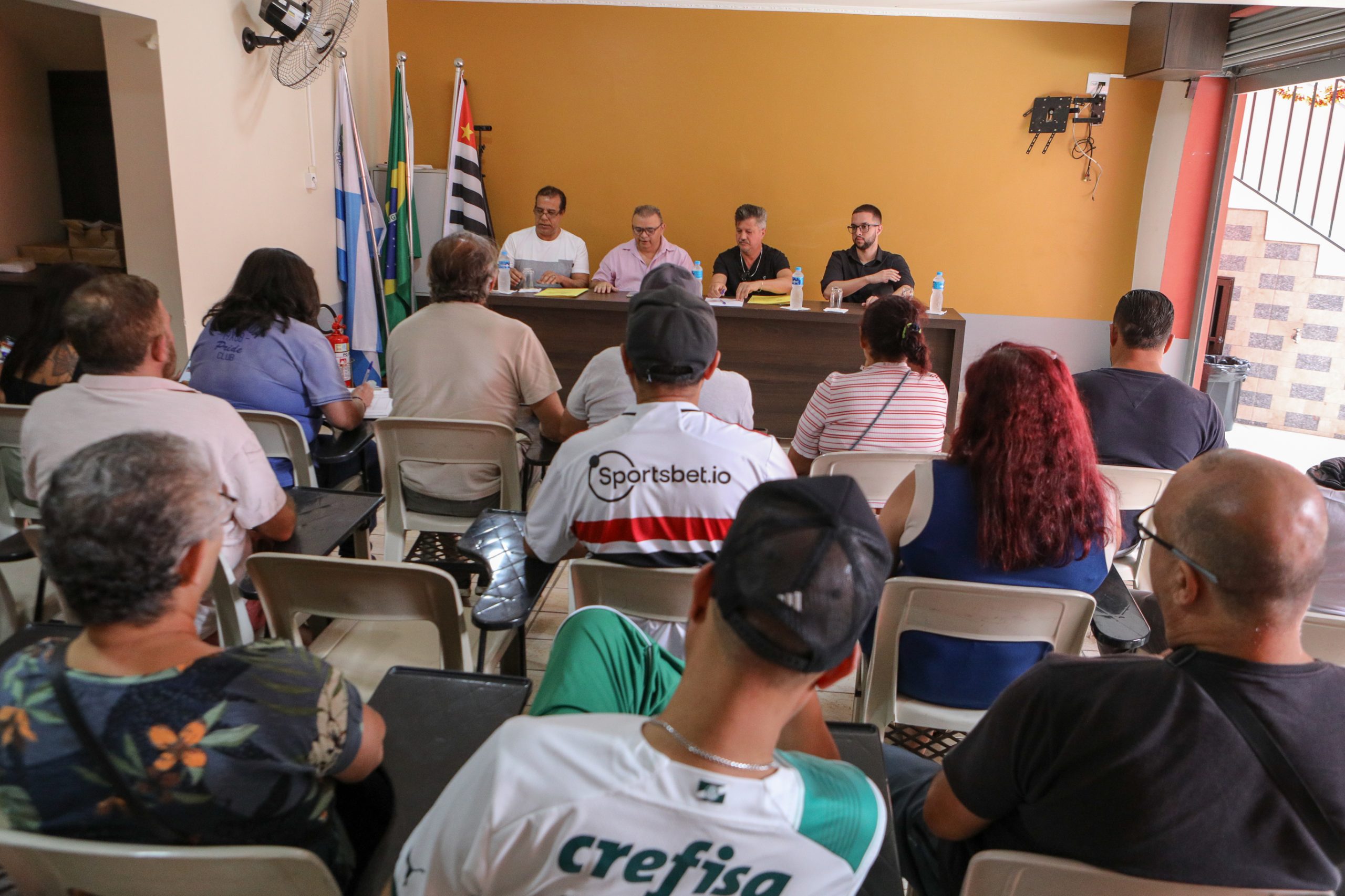 Assembleia de Prestação de contas 2024 e projeção para 2025 realizada na regional de Diadema. Rua dos Brilhantes, 232 - Jardim Donini - Diadema - SP. Fotos dino Santos. Brasil_14_12_2024.