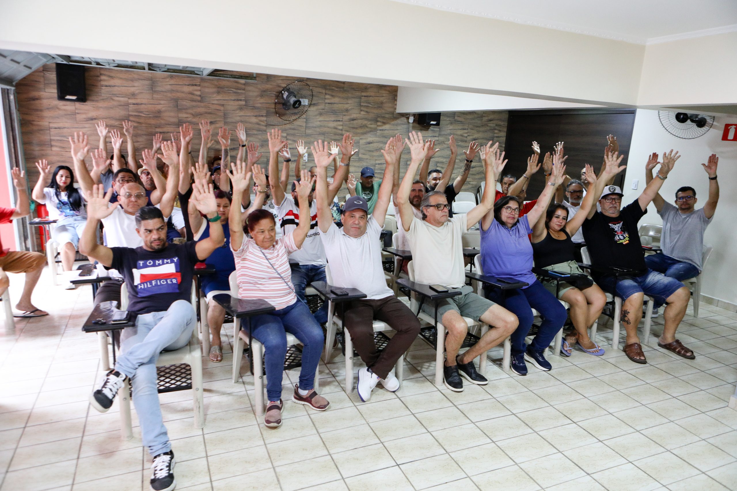 Assembleia de Prestação de contas 2024 e projeção para 2025 realizada na regional de Diadema. Rua dos Brilhantes, 232 - Jardim Donini - Diadema - SP. Fotos dino Santos. Brasil_14_12_2024.