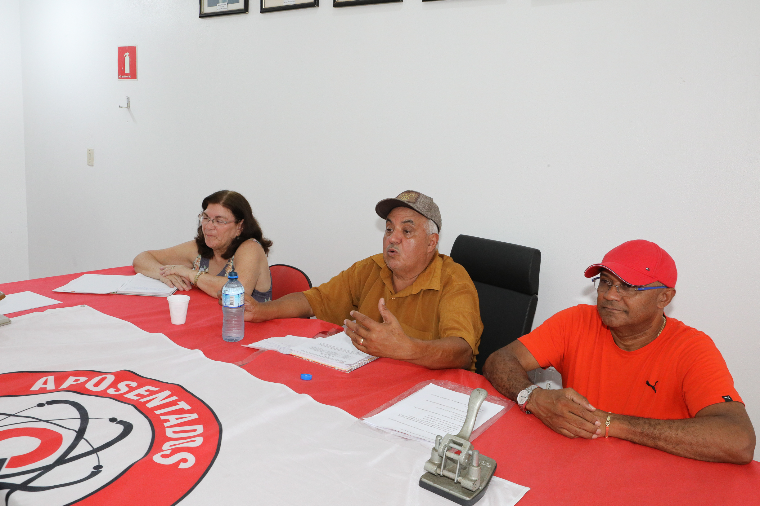 Assembleia da Associação dos Aposentados e Pensionistas Químicos do ABC.R. Victório Chiarotti, 563 - Jardim Bela Vista, Mauá/SP. Fotos Dino Santos. Brasil_21_02_2025.