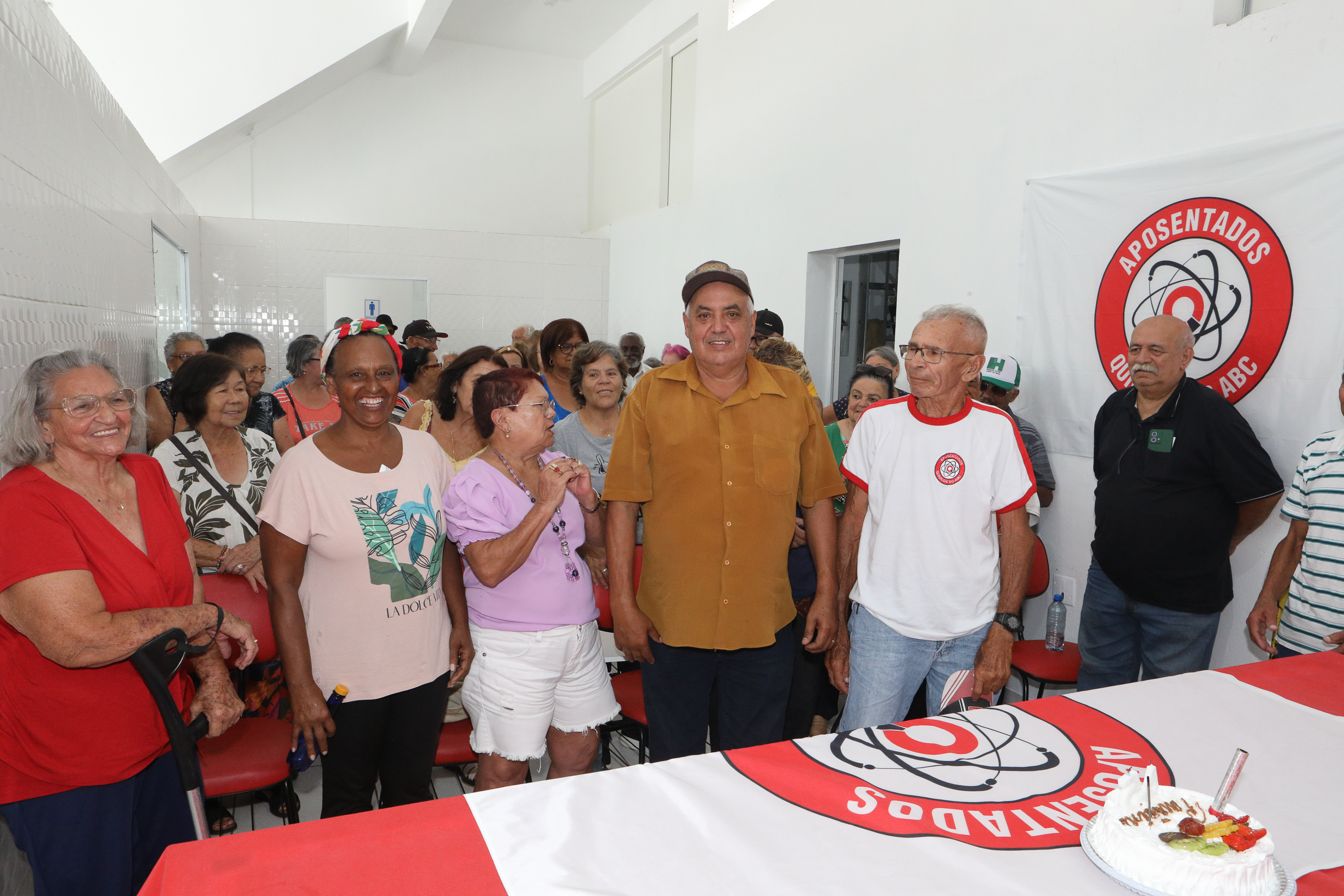 Assembleia da Associação dos Aposentados e Pensionistas Químicos do ABC.R. Victório Chiarotti, 563 - Jardim Bela Vista, Mauá/SP. Fotos Dino Santos. Brasil_21_02_2025.