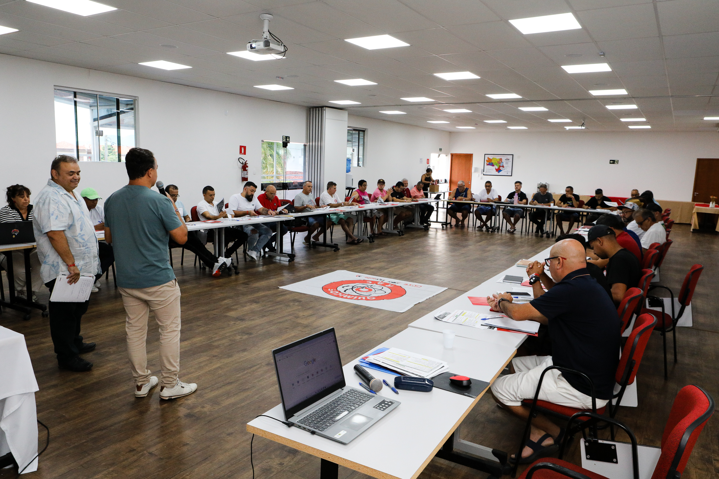 2º Seminário da diretoria do sindicato dos Químicos do ABC gestão 2023 a 2027 na Colônia de Férias do Sinergia . Av. Dos Sindicatos, 523 - Nova Mirim, Praia Grande - SP,_10_03_2025.