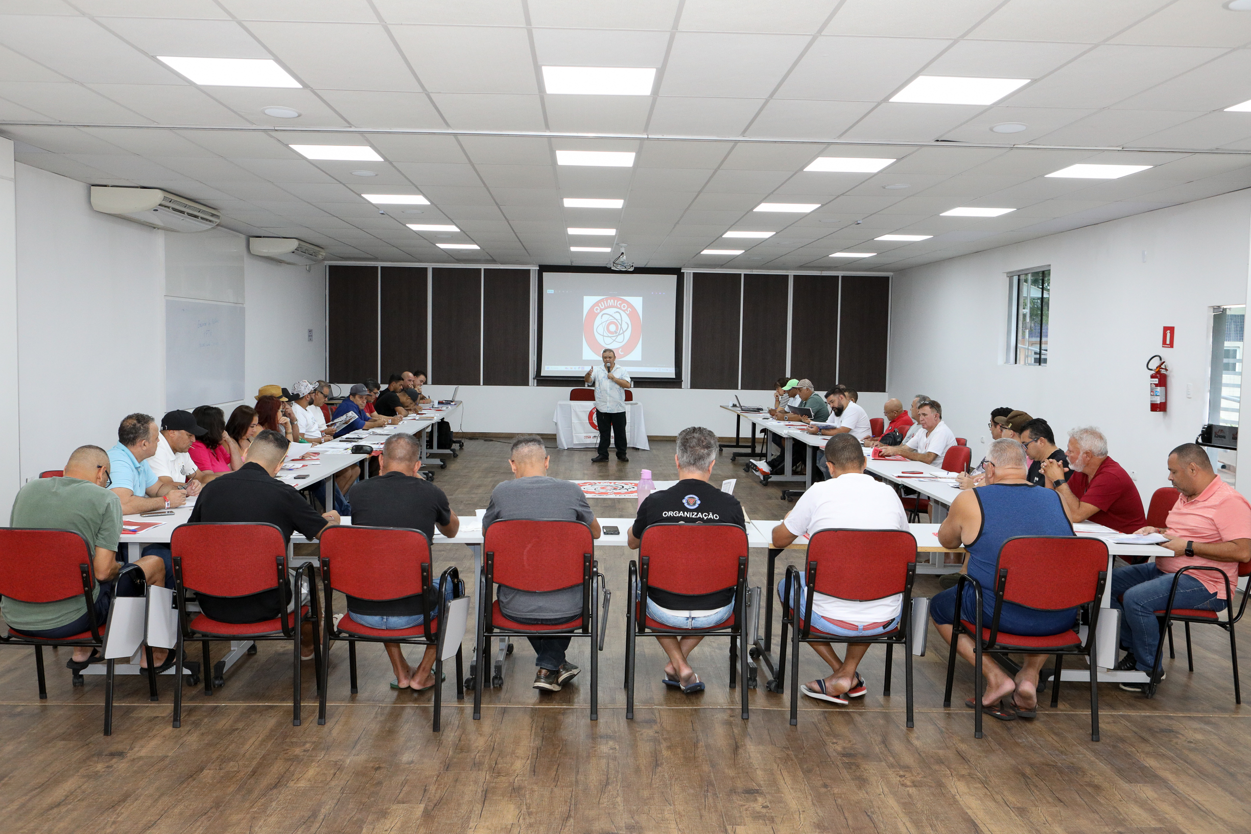 2º Seminário da diretoria do sindicato dos Químicos do ABC gestão 2023 a 2027 na Colônia de Férias do Sinergia . Av. Dos Sindicatos, 523 - Nova Mirim, Praia Grande - SP,_10_03_2025.