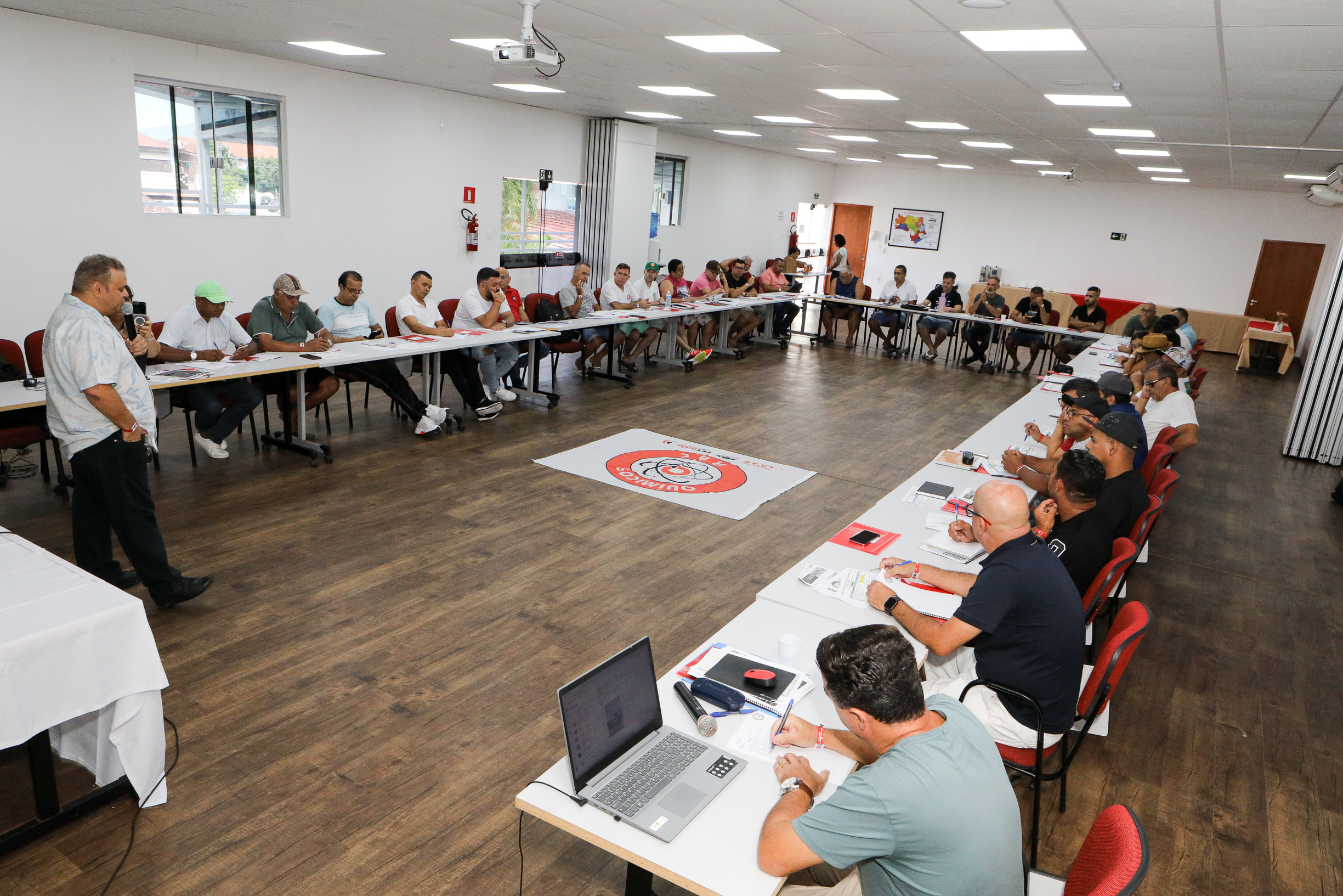 2º Seminário da diretoria do sindicato dos Químicos do ABC gestão 2023 a 2027 na Colônia de Férias do Sinergia . Av. Dos Sindicatos, 523 - Nova Mirim, Praia Grande - SP,_10_03_2025.