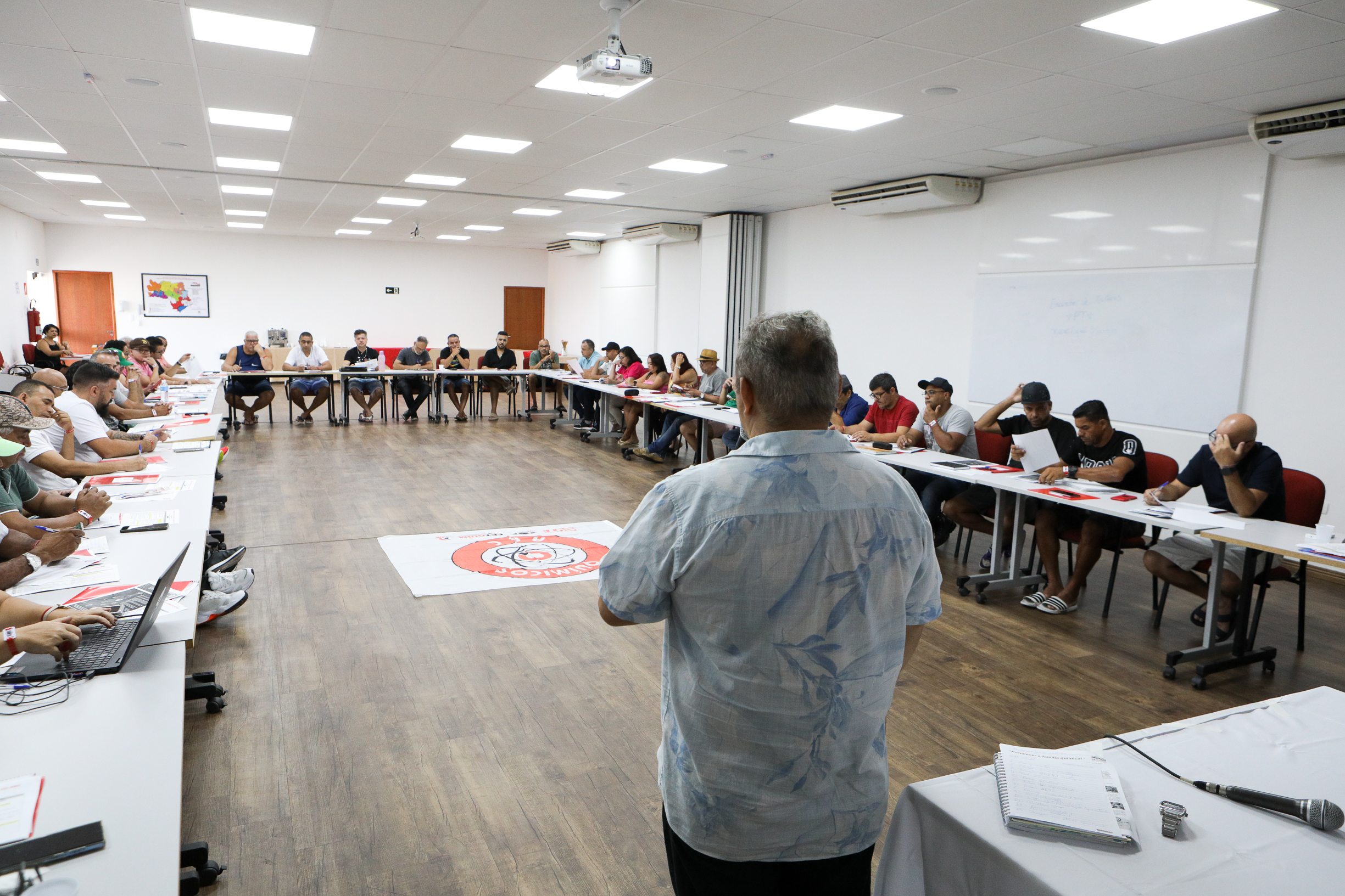 2º Seminário da diretoria do sindicato dos Químicos do ABC gestão 2023 a 2027 na Colônia de Férias do Sinergia . Av. Dos Sindicatos, 523 - Nova Mirim, Praia Grande - SP,_10_03_2025.