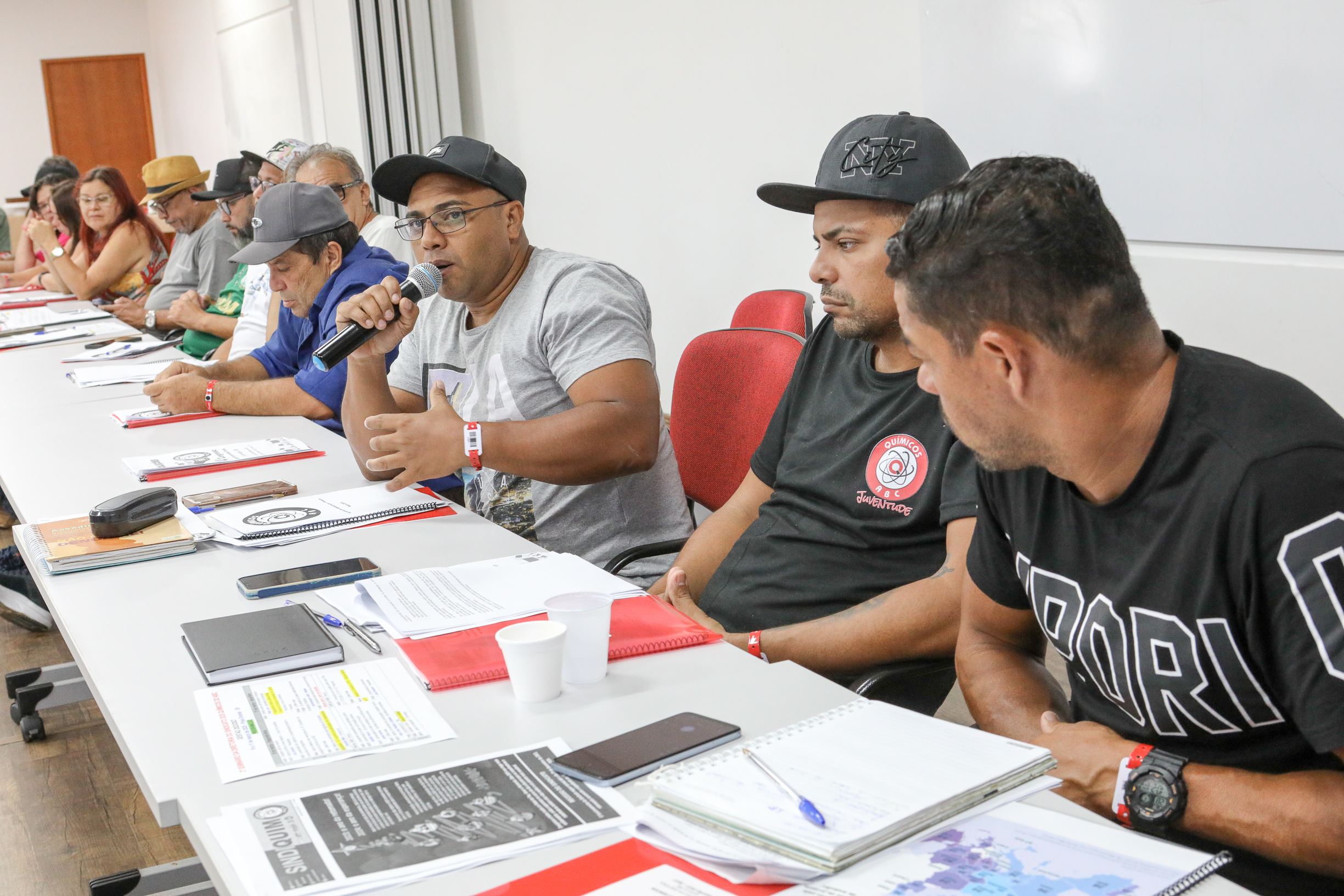 2º Seminário da diretoria do sindicato dos Químicos do ABC gestão 2023 a 2027 na Colônia de Férias do Sinergia . Av. Dos Sindicatos, 523 - Nova Mirim, Praia Grande - SP,_10_03_2025.