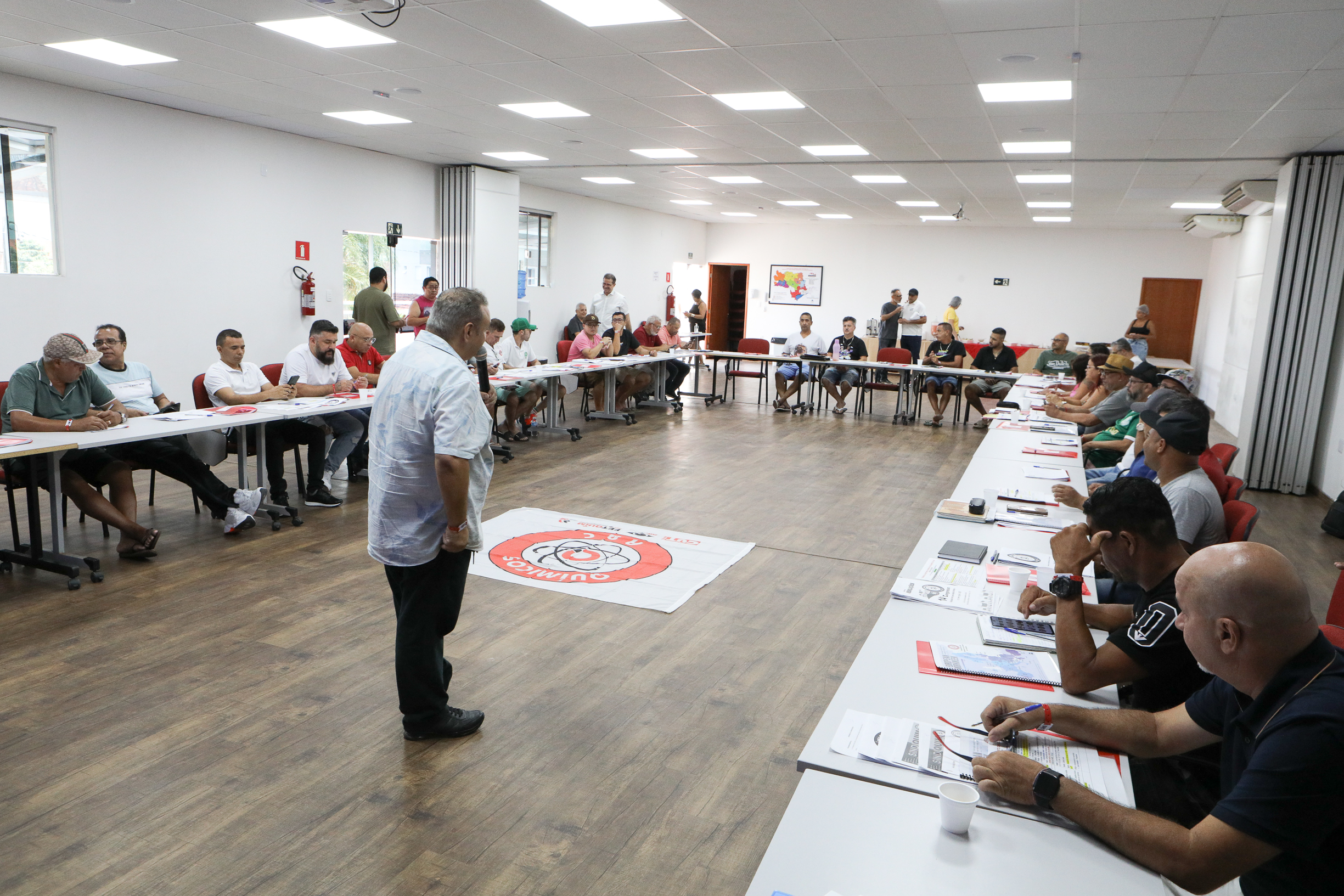 2º Seminário da diretoria do sindicato dos Químicos do ABC gestão 2023 a 2027 na Colônia de Férias do Sinergia . Av. Dos Sindicatos, 523 - Nova Mirim, Praia Grande - SP,_10_03_2025.