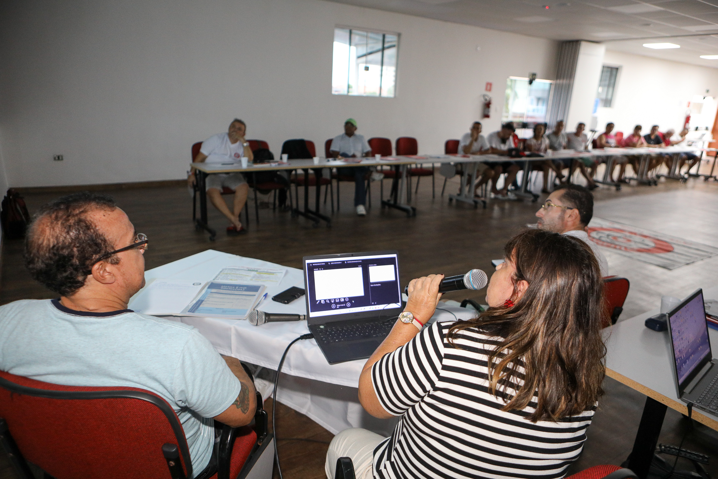 2º Seminário da diretoria do sindicato dos Químicos do ABC gestão 2023 a 2027 na Colônia de Férias do Sinergia . Av. Dos Sindicatos, 523 - Nova Mirim, Praia Grande - SP,_10_03_2025.