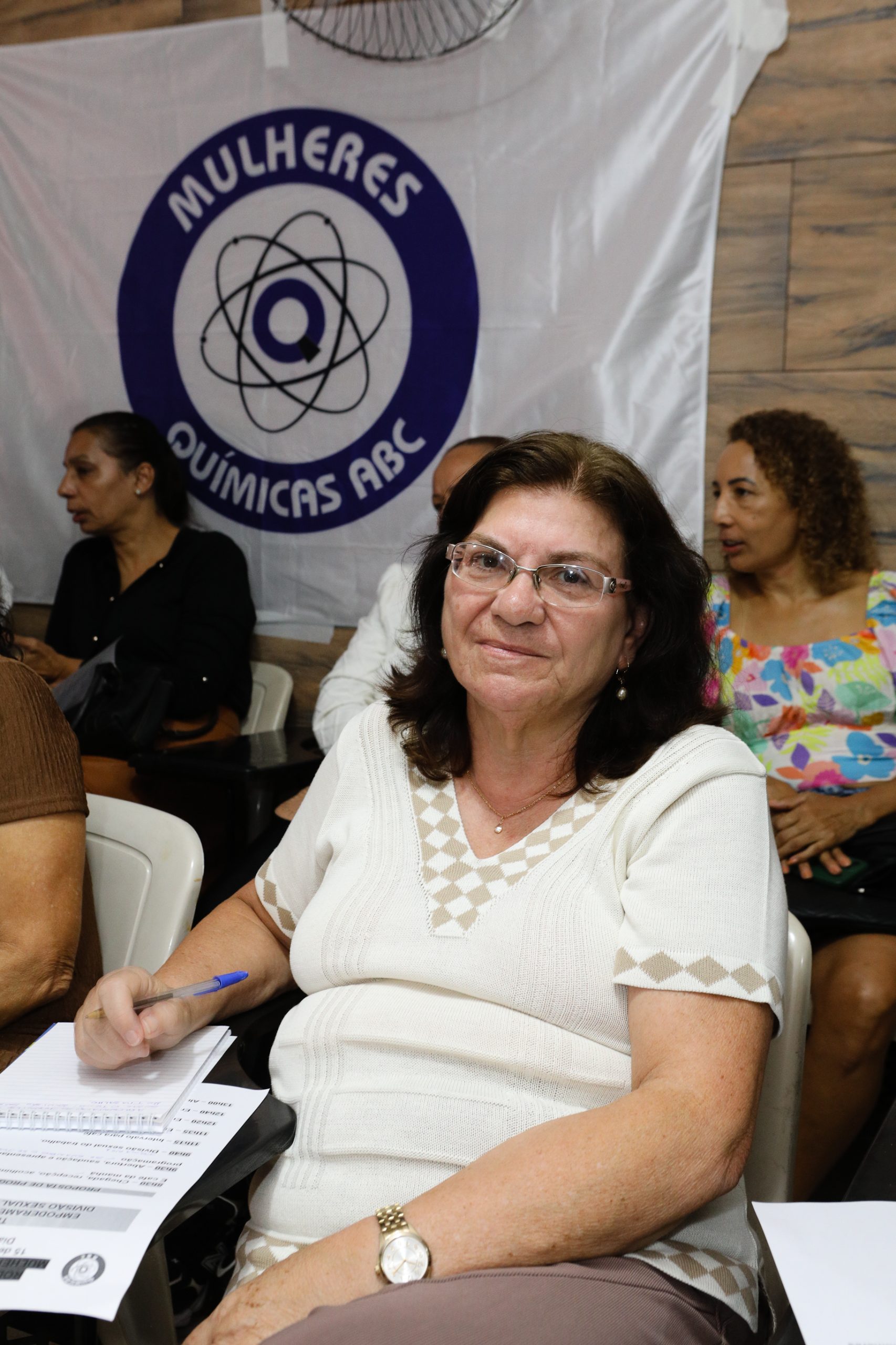 2º Roda de conversa com as mulheres da categoria Química do ABC. Realizado na regional de Diadema. Fotos Dino Santos. Brasil_15_03_2025.