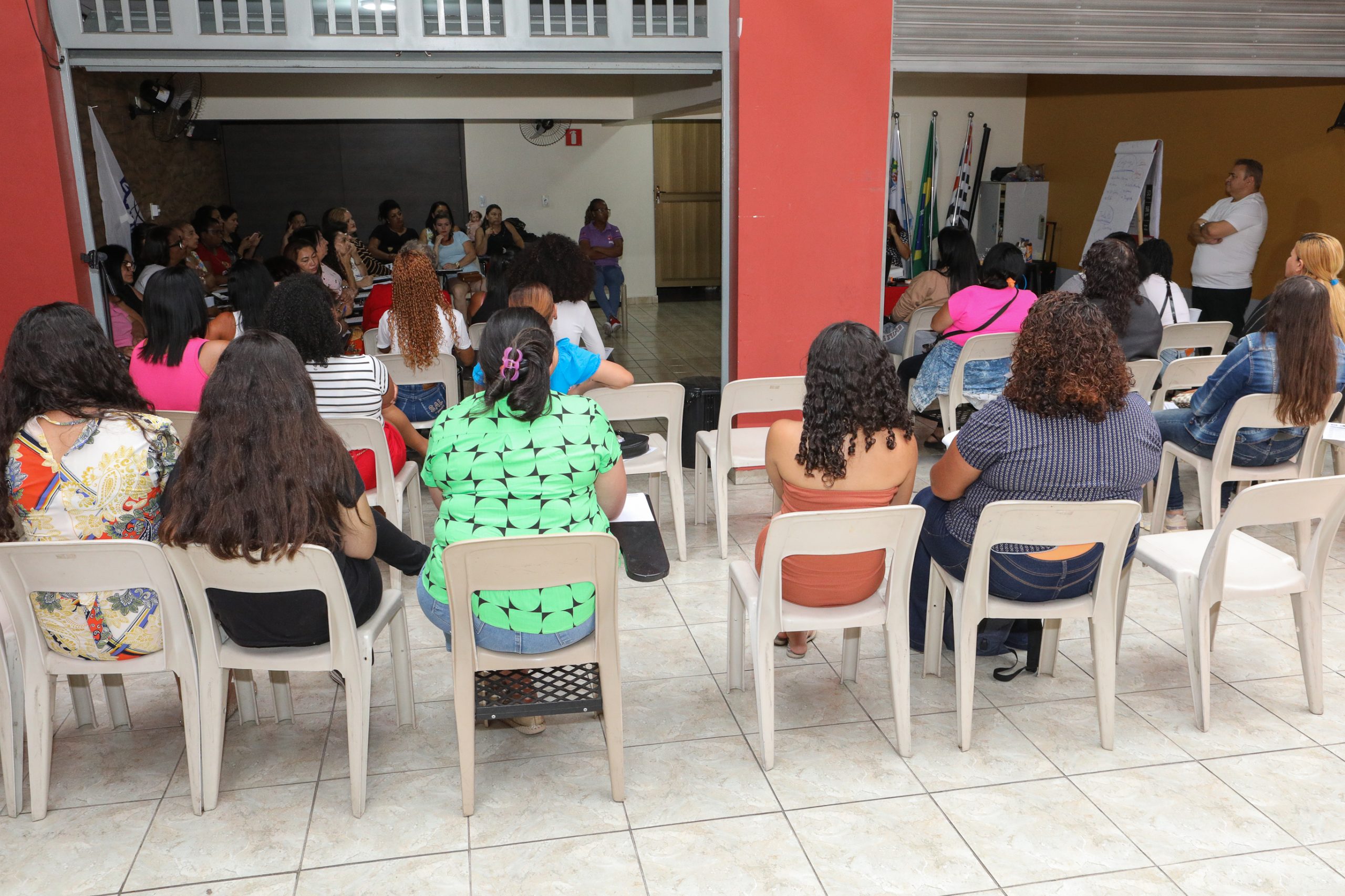 2º Roda de conversa com as mulheres da categoria Química do ABC. Realizado na regional de Diadema. Fotos Dino Santos. Brasil_15_03_2025.