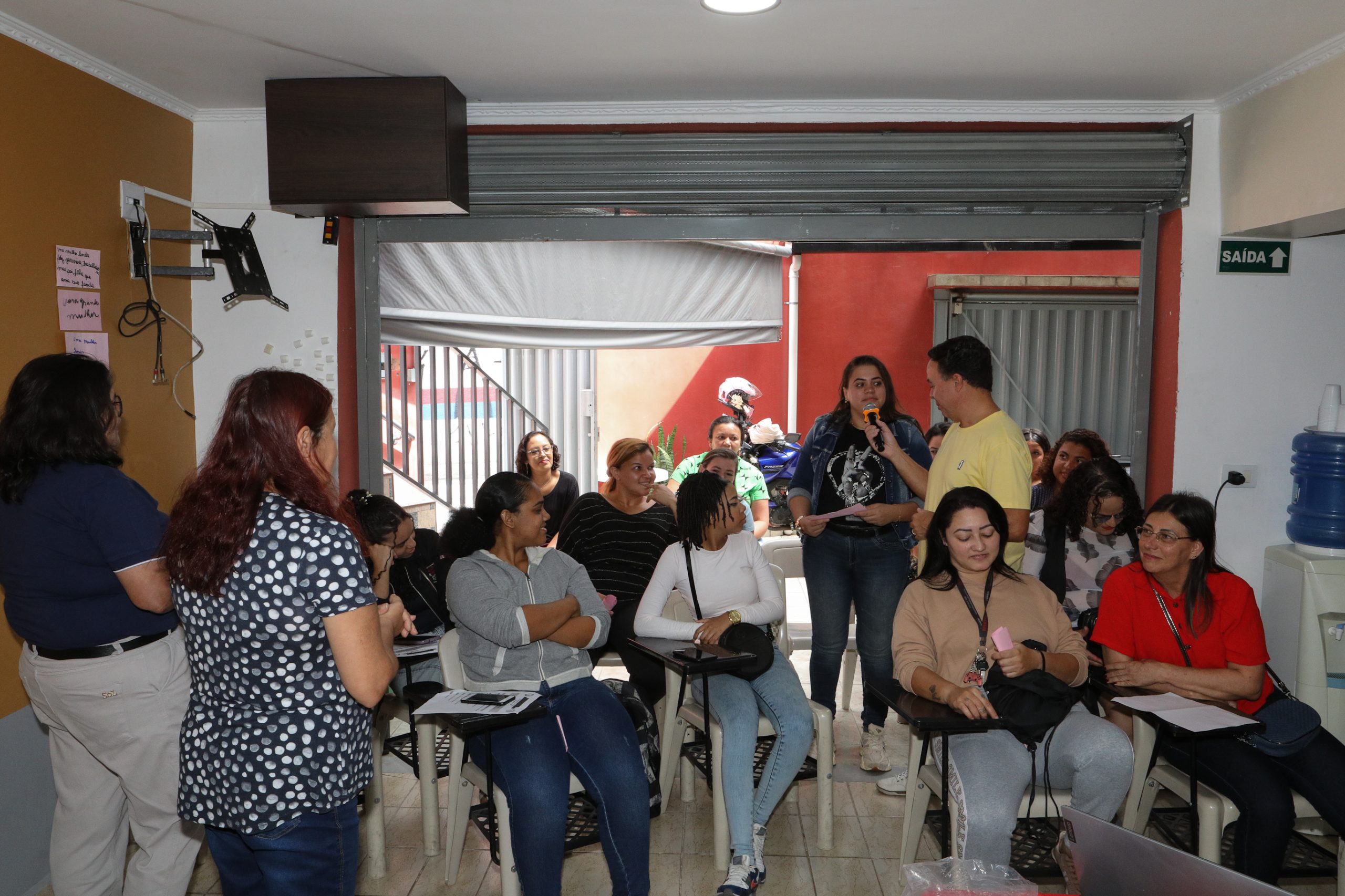 2º Roda de conversa com as mulheres da categoria Química do ABC. Realizado na regional de Diadema. Fotos Dino Santos. Brasil_15_03_2025.