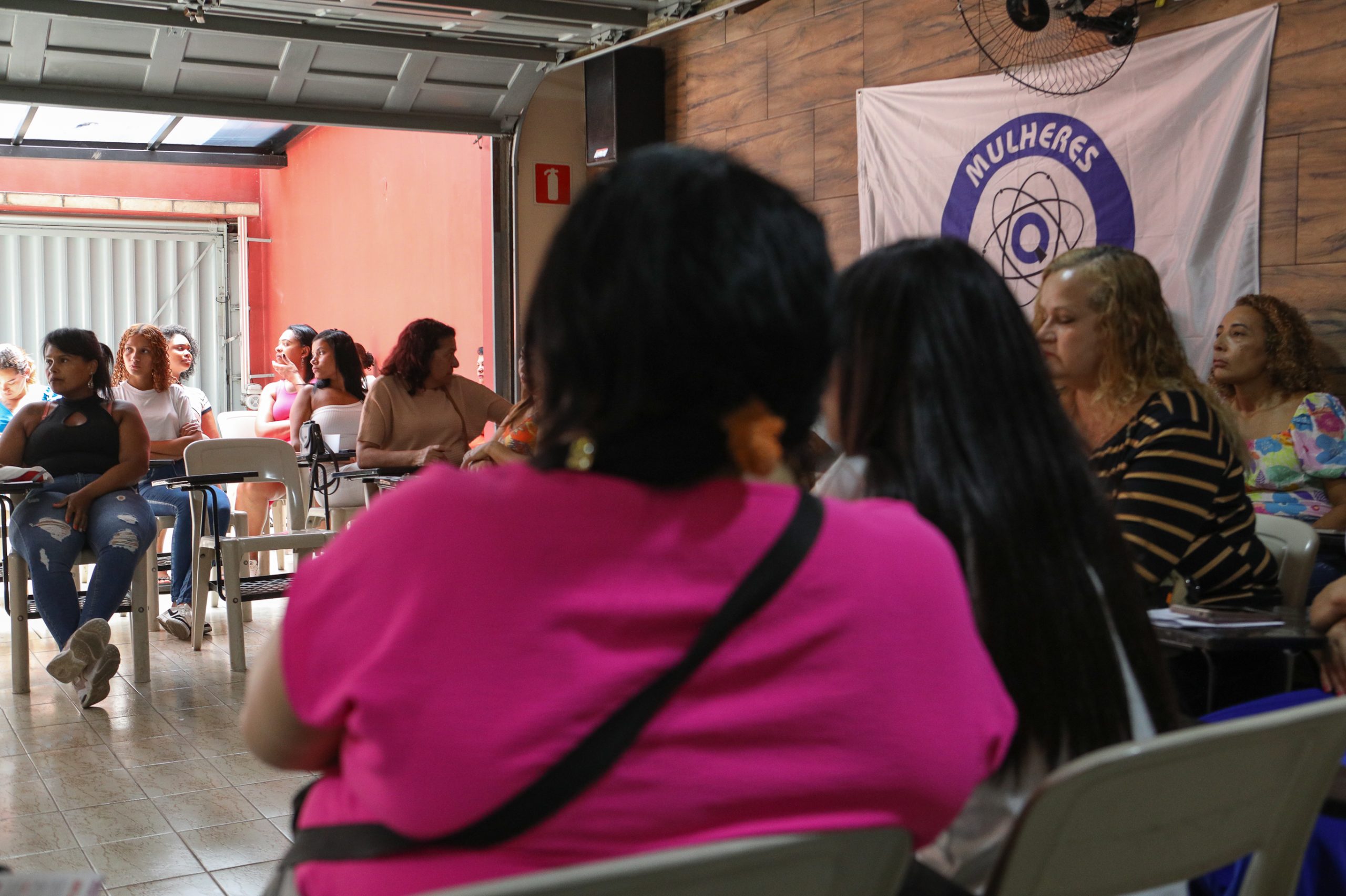 2º Roda de conversa com as mulheres da categoria Química do ABC. Realizado na regional de Diadema. Fotos Dino Santos. Brasil_15_03_2025.