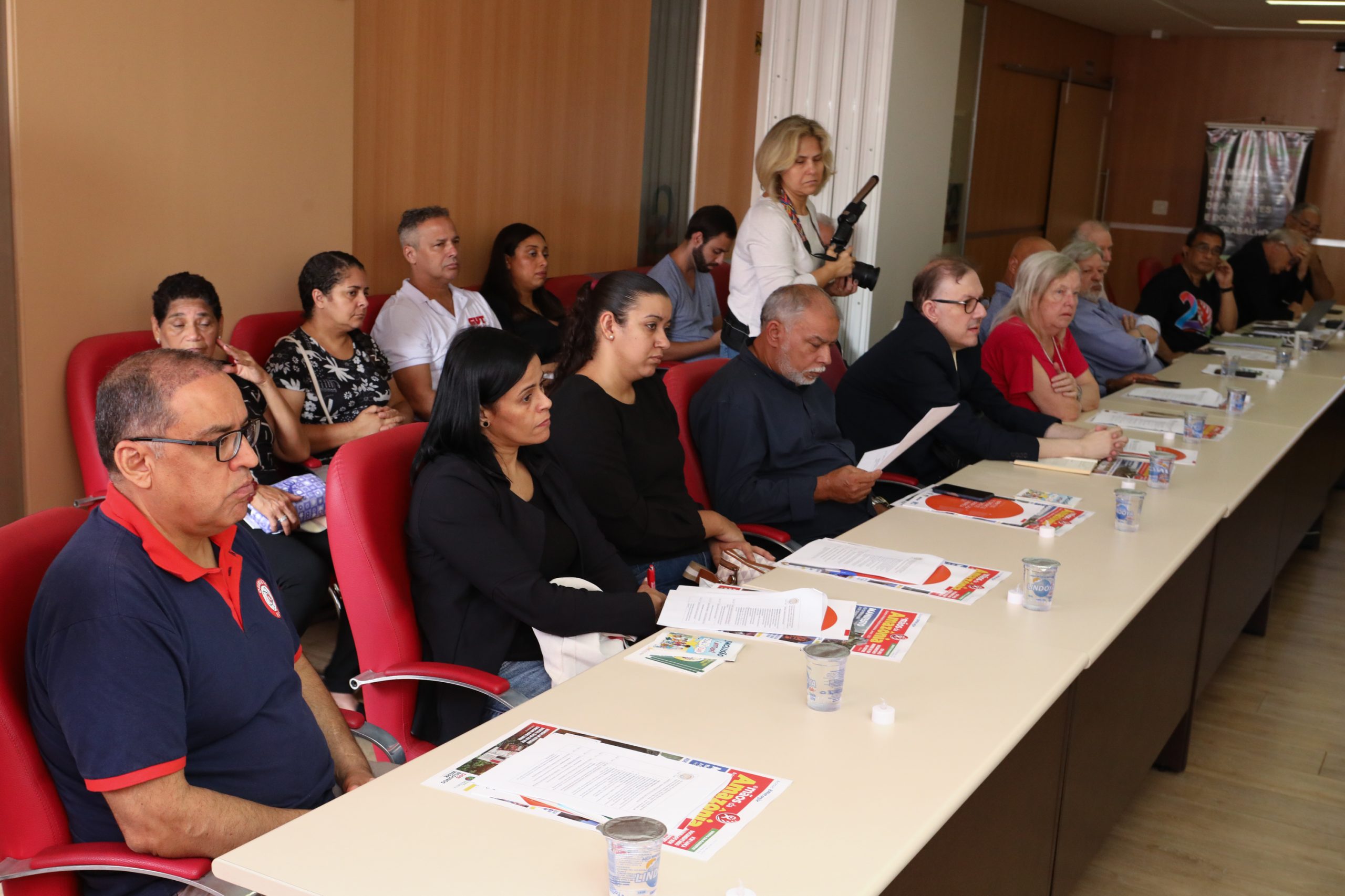 Seminário da ICM pelo Dia Internacional em Memória das Vítimas de Acidentes de Trabalho 28 de Abril realizado no Sindicato do Químicos de São Paulo/SP. Fotos Dino Santos. Brasil_28_04_2025.