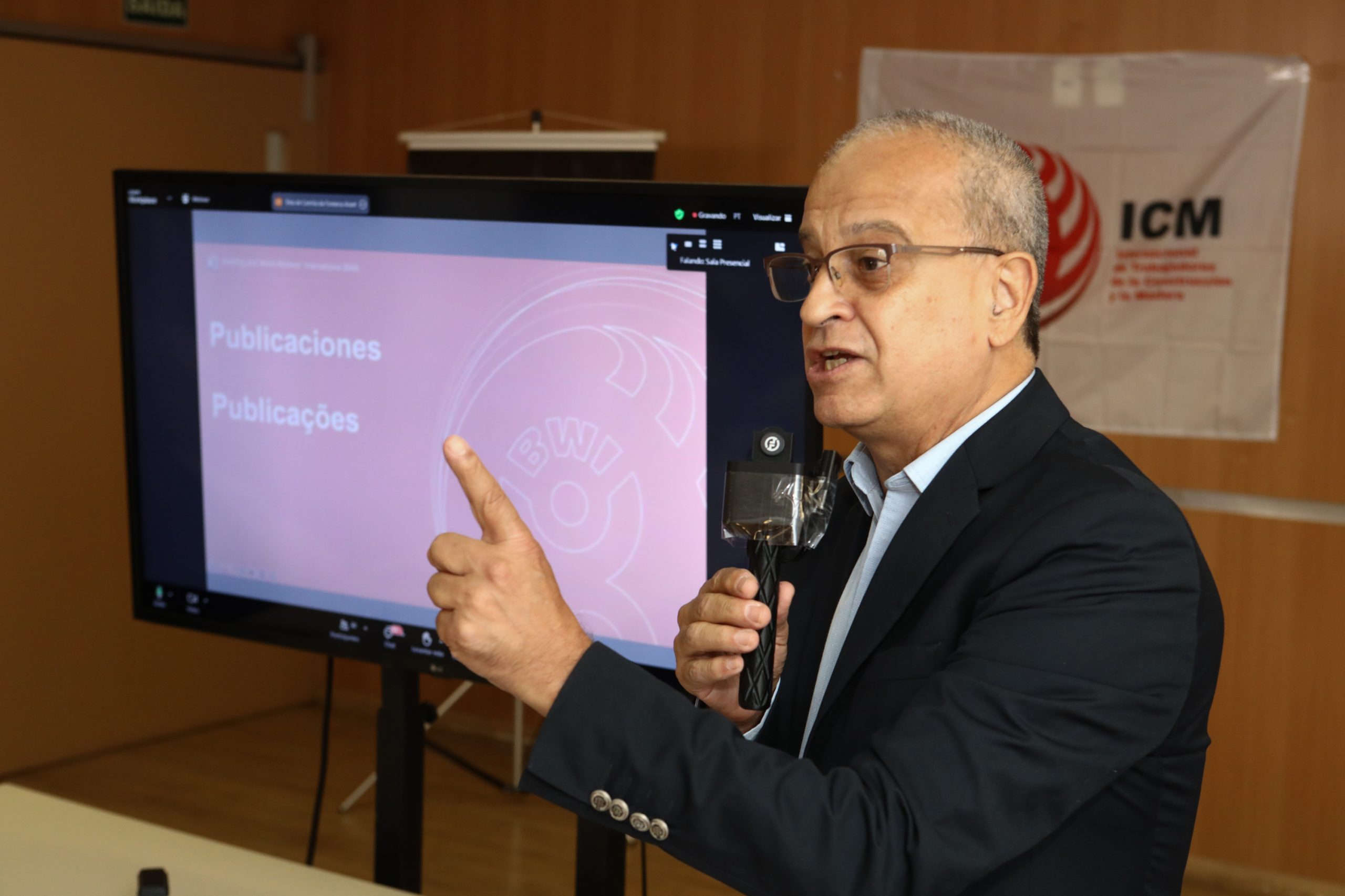 Seminário da ICM pelo Dia Internacional em Memória das Vítimas de Acidentes de Trabalho 28 de Abril realizado no Sindicato do Químicos de São Paulo/SP. Fotos Dino Santos. Brasil_28_04_2025.